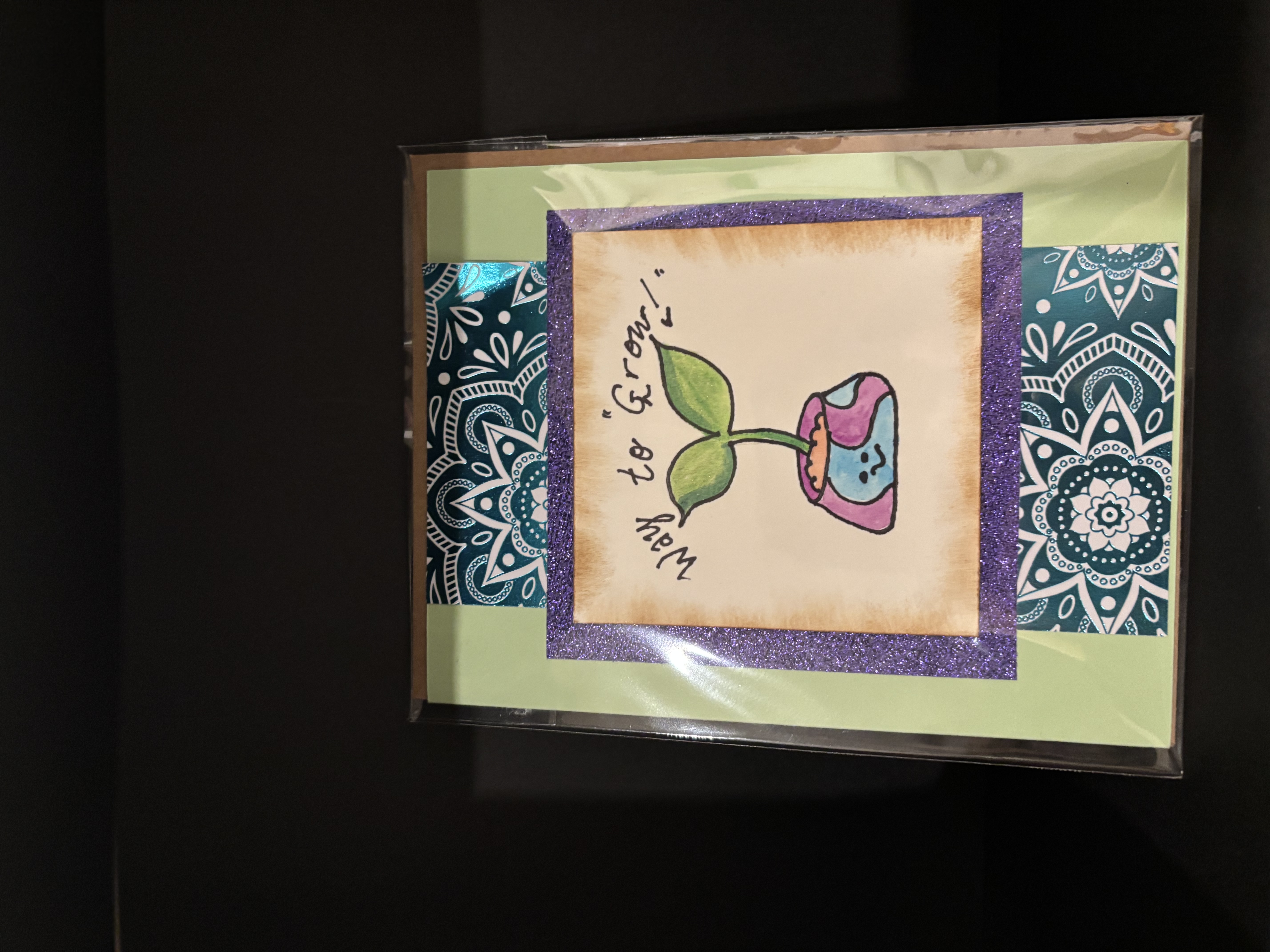 Handmade Inspirational Greeting Card