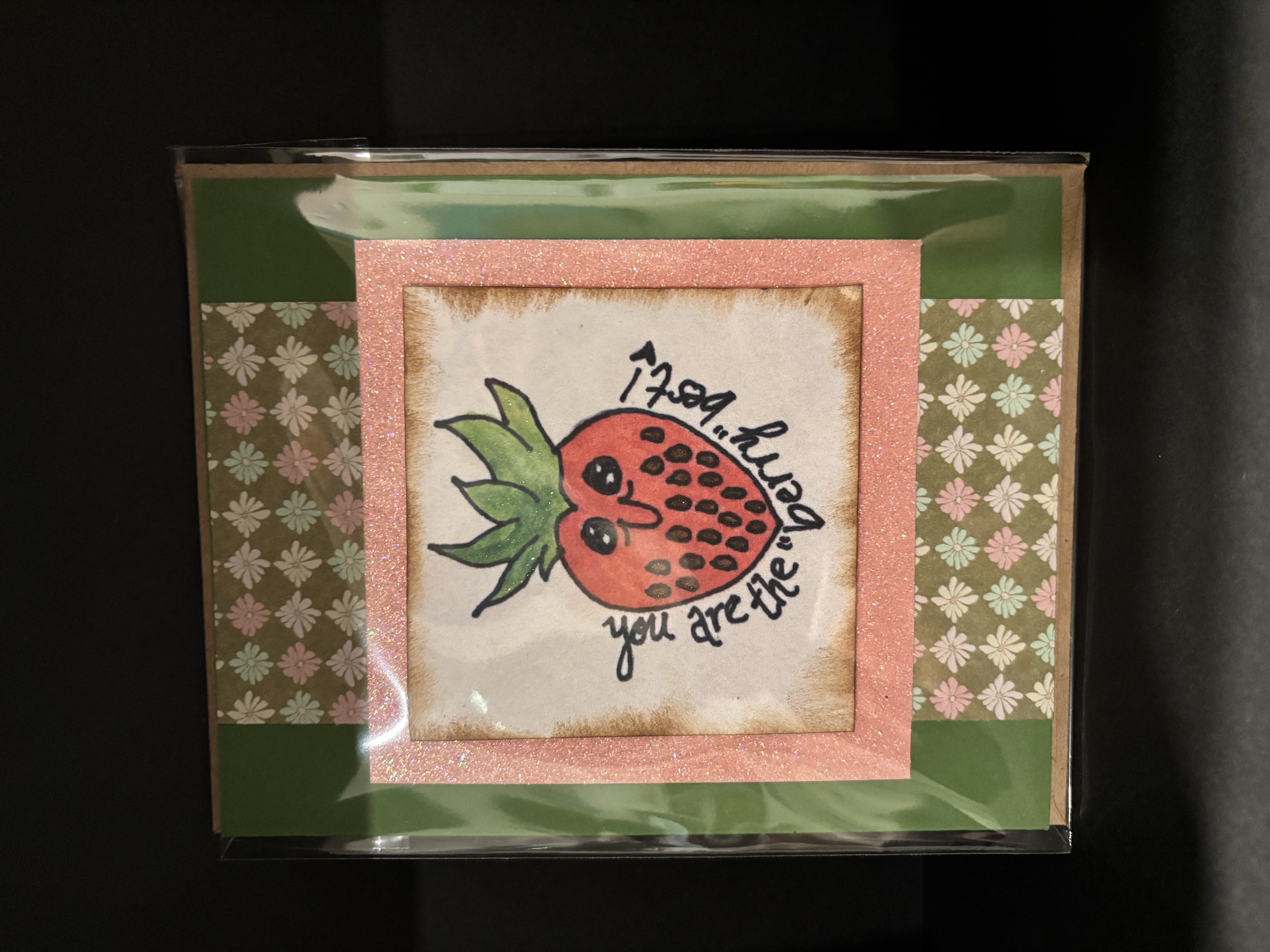 Strawberry Greeting Card