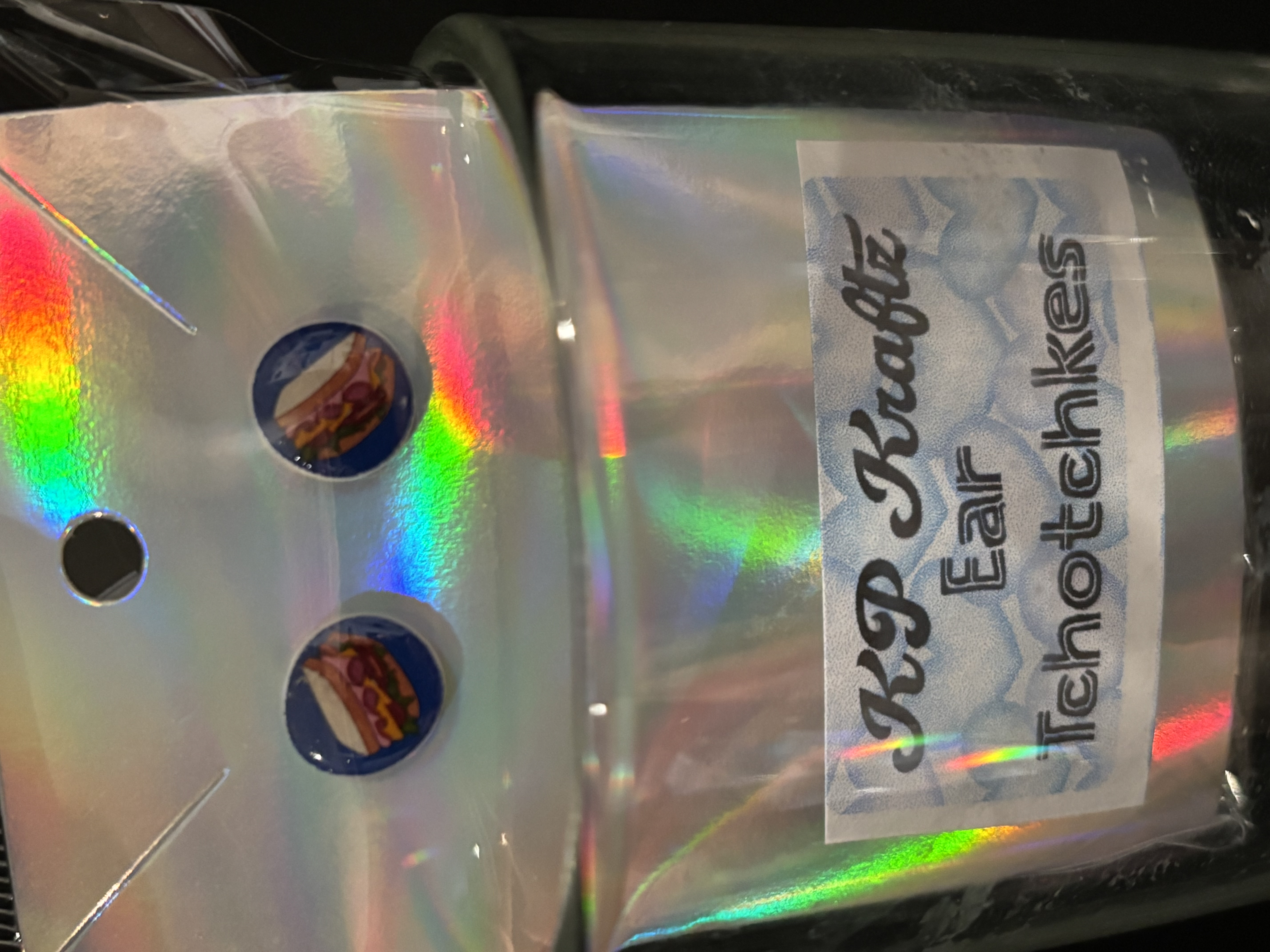 Sandwich Stud Earrings