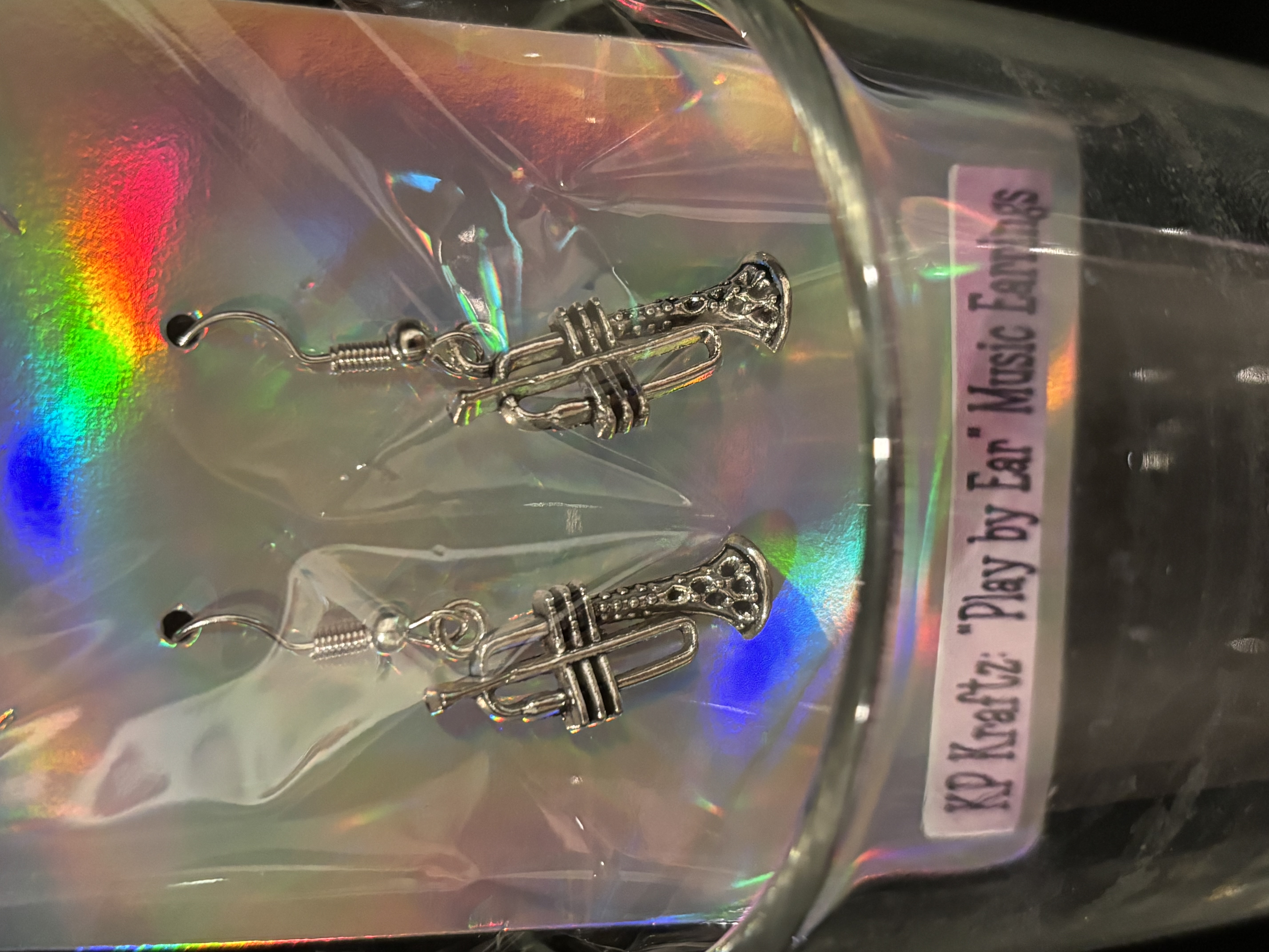 Trumpet Dangle Earrings