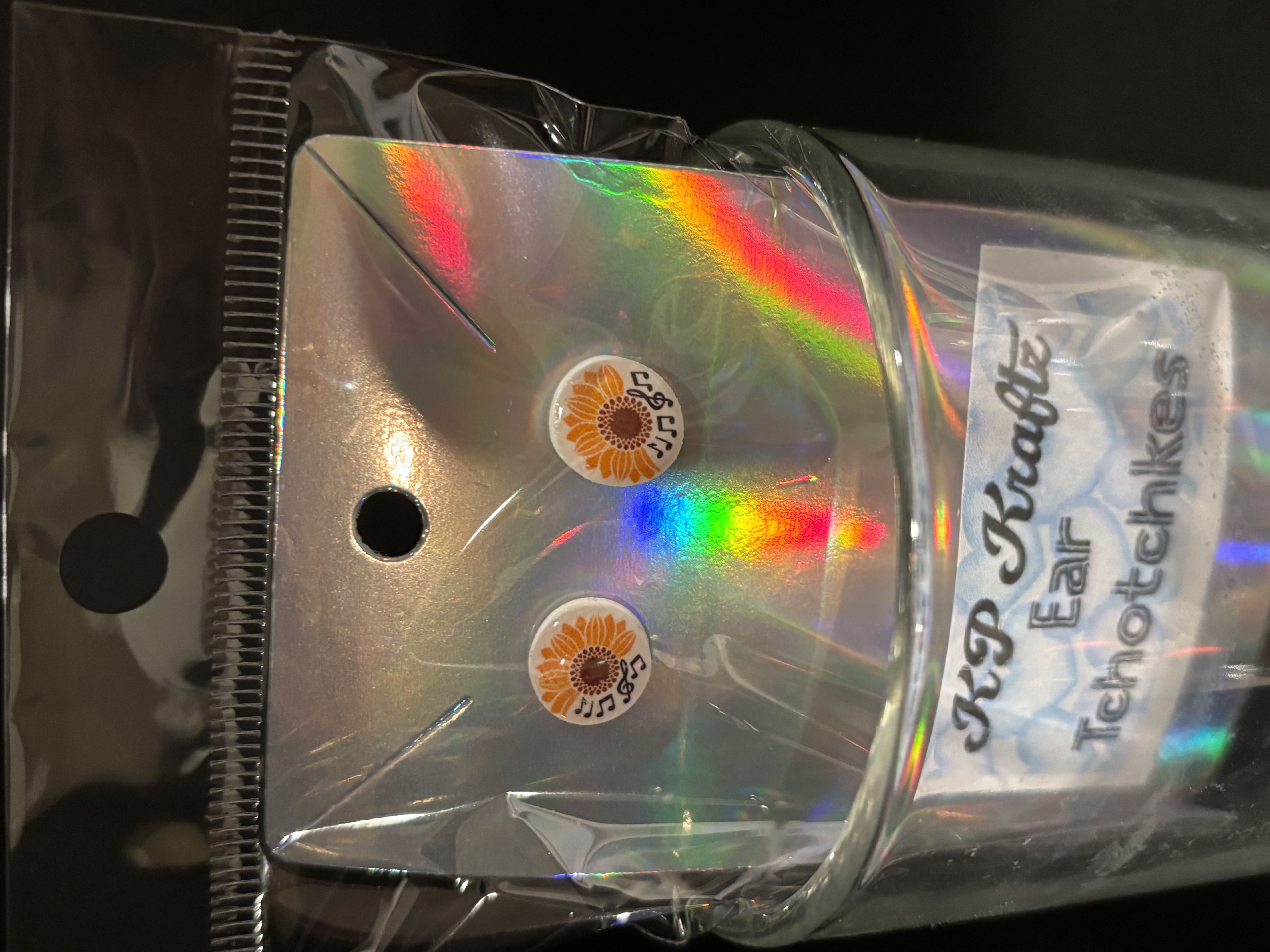 Sunflower Stud Earrings