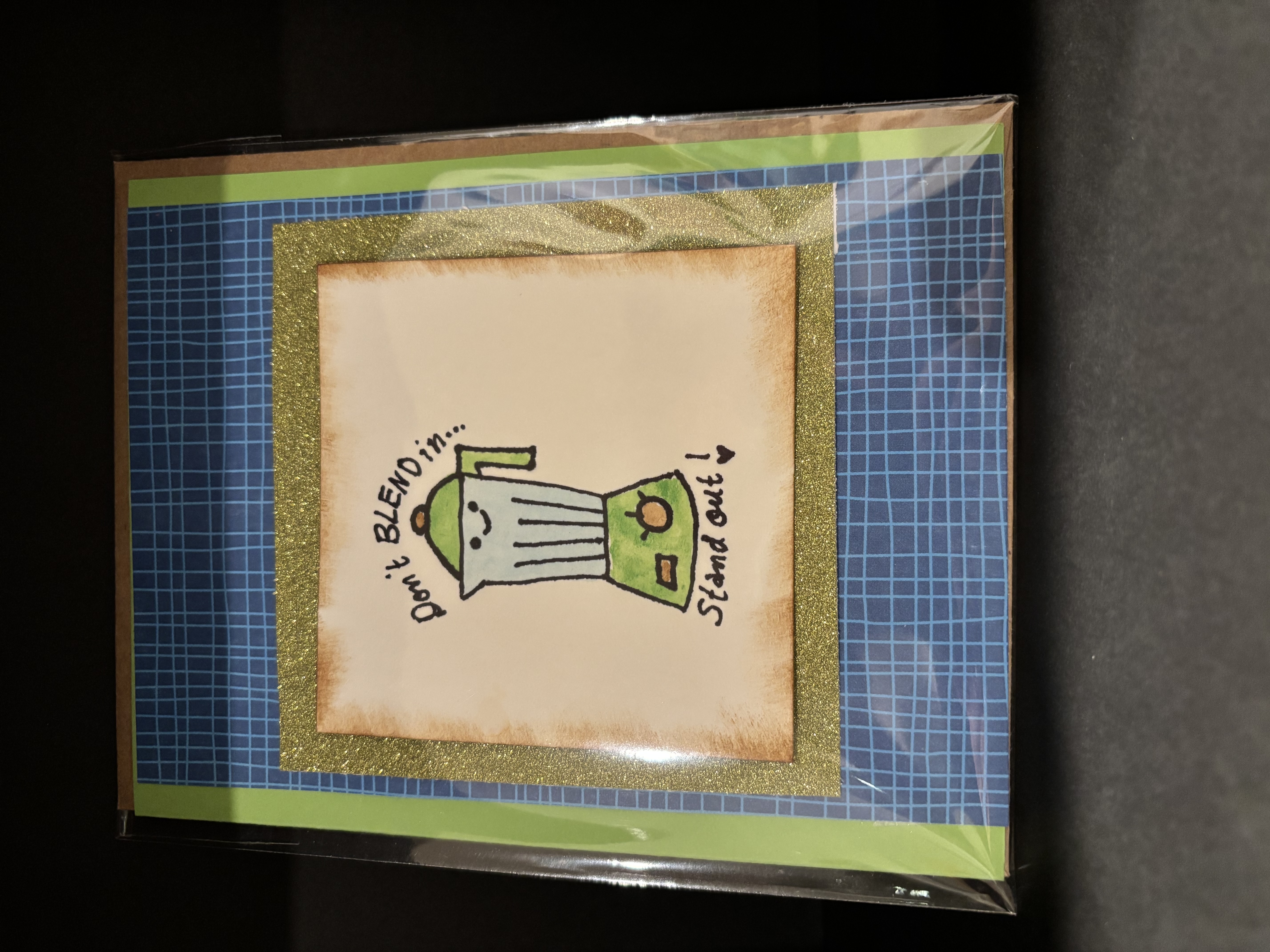 Stand Out Greeting Card