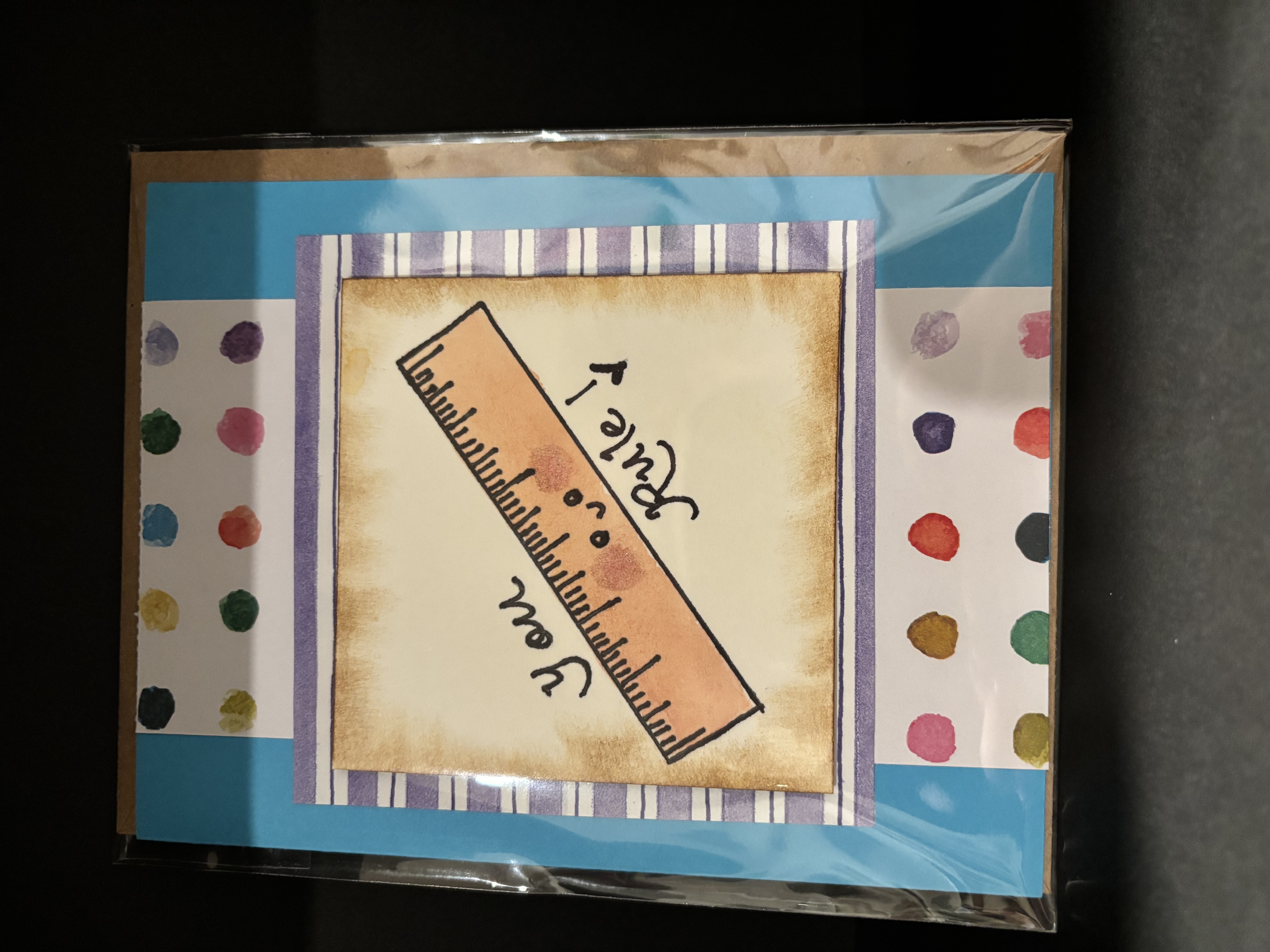 Colorful Greeting Card