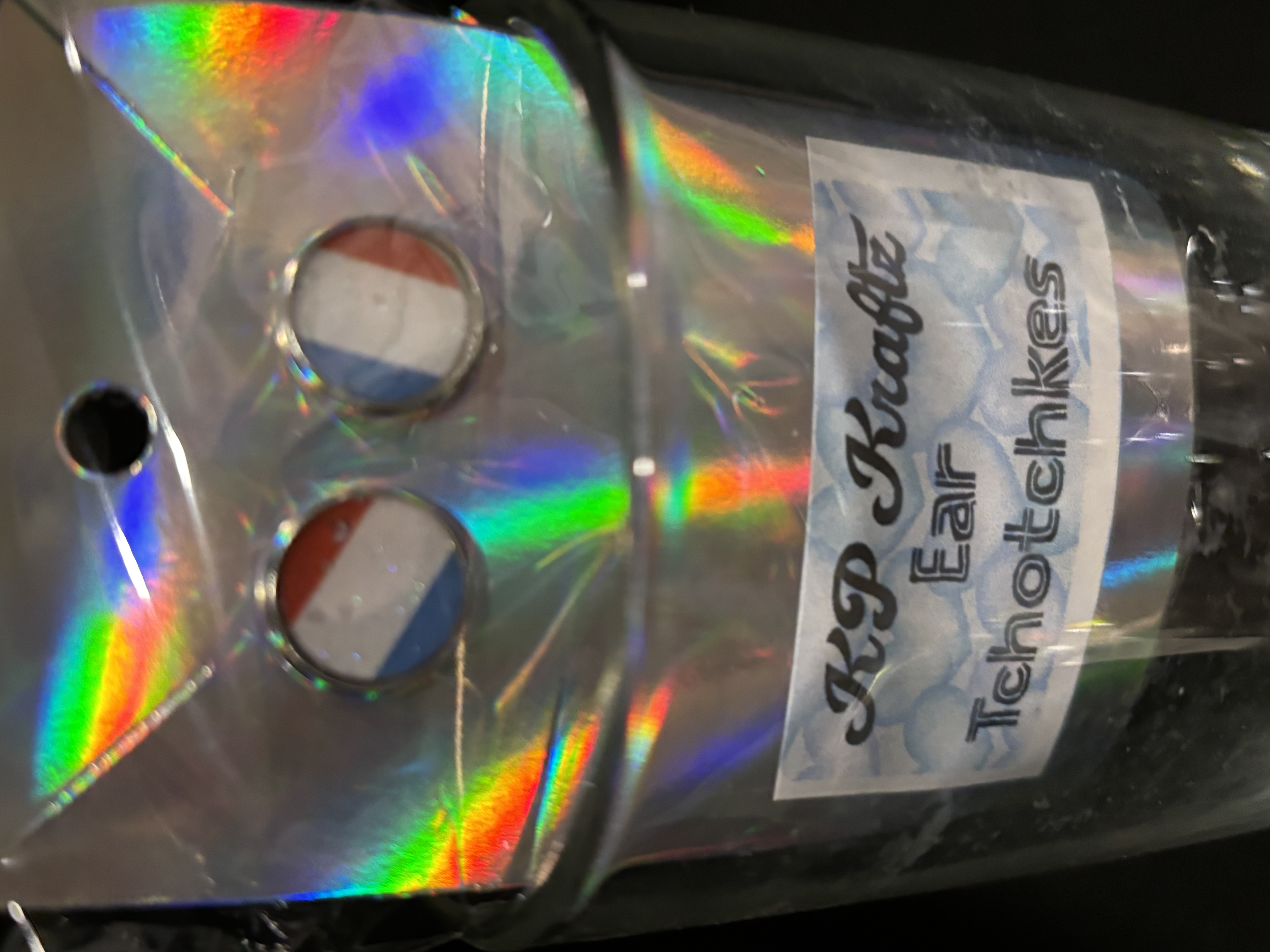 Red White and Blue Studs