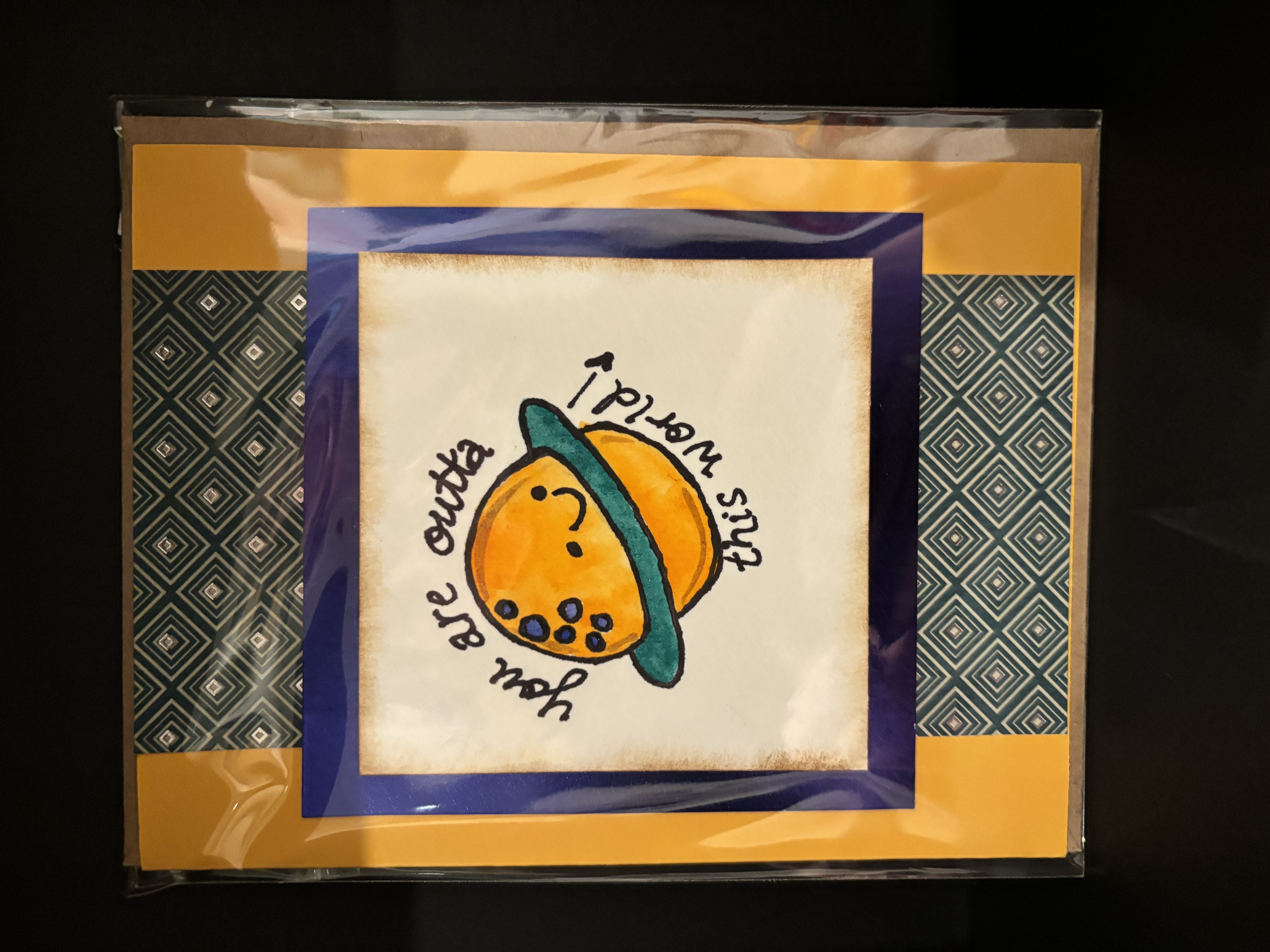 Out of This World Greeting Card