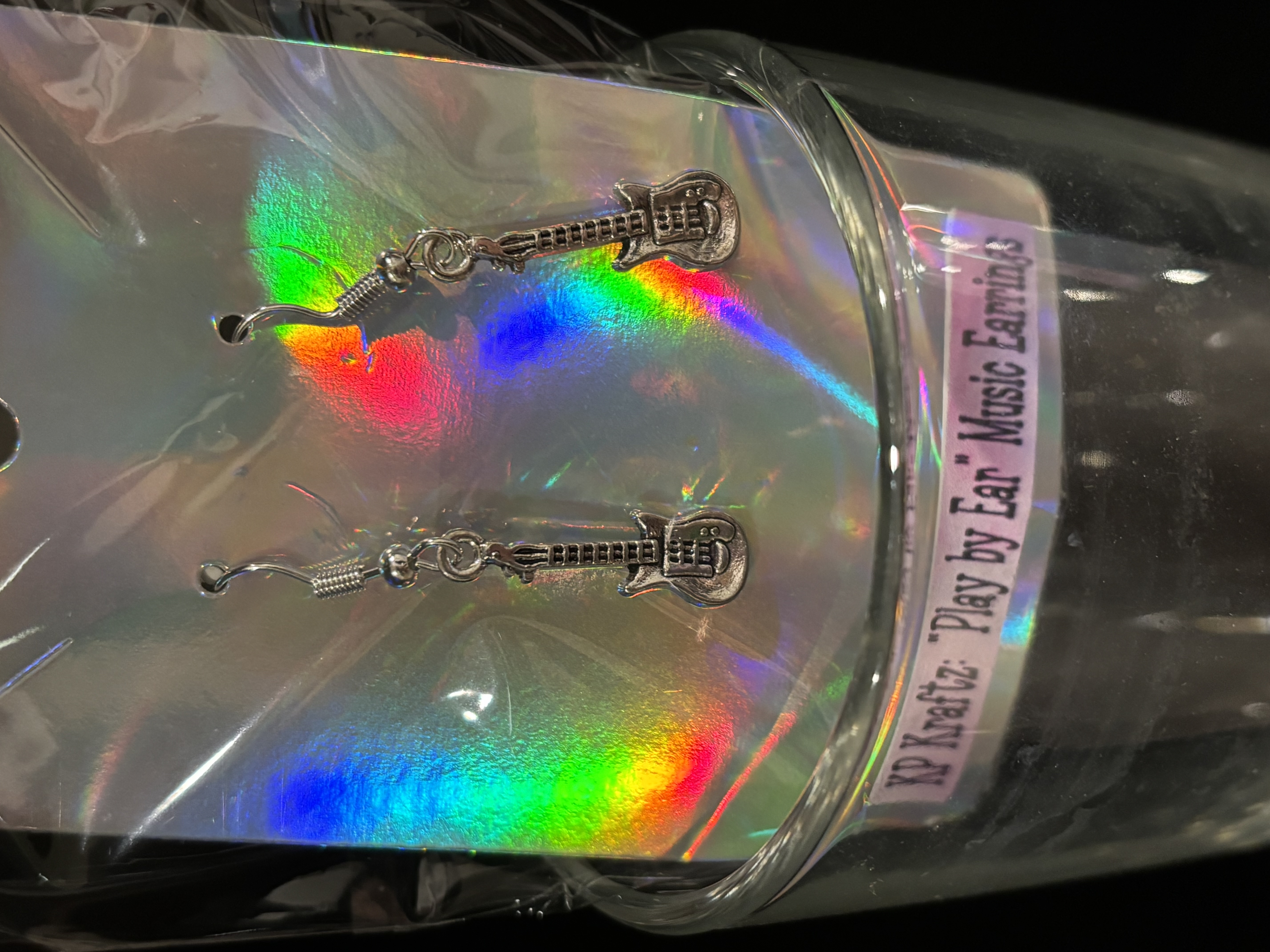 Guitar Charm Earrings