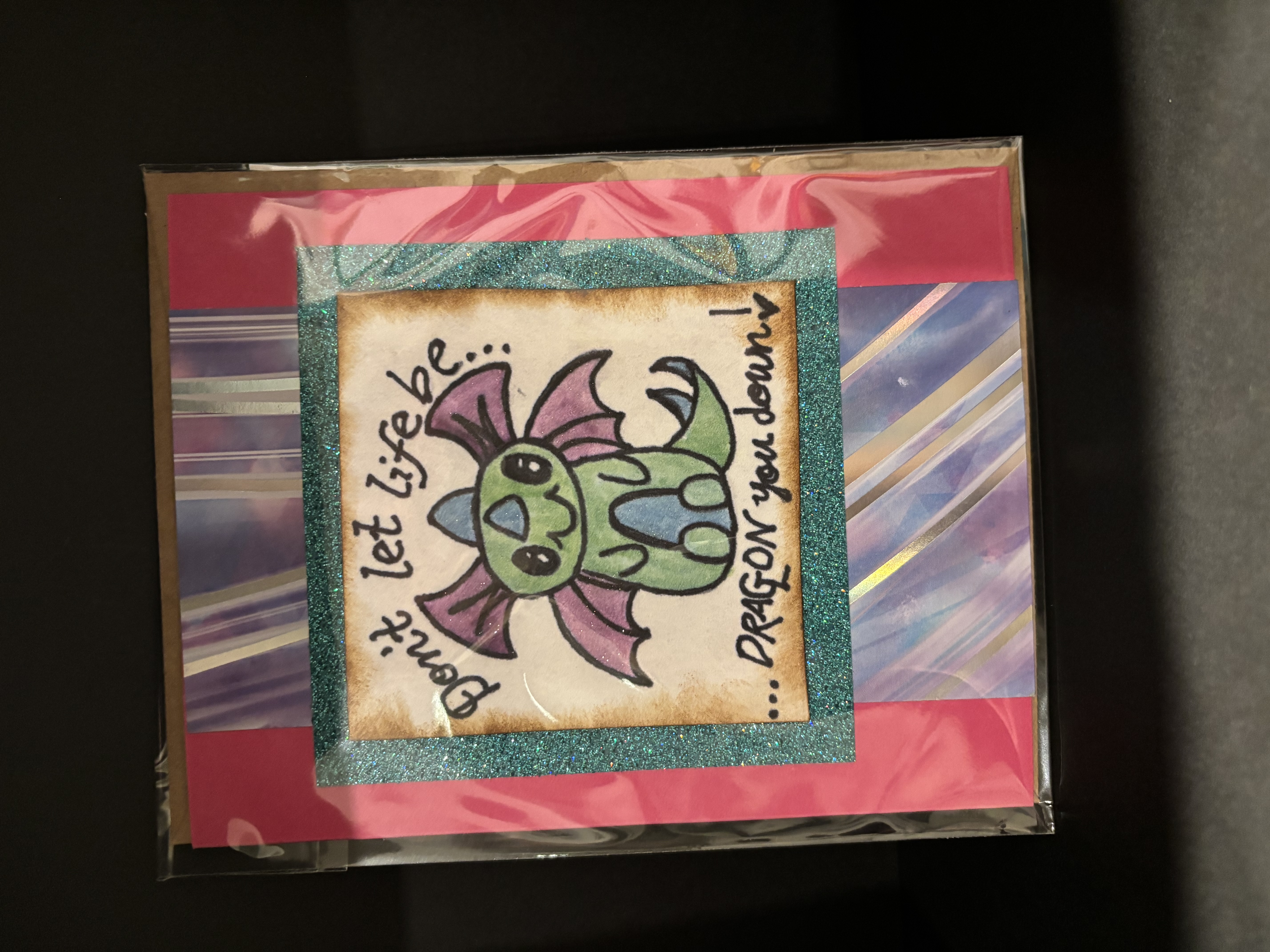 Inspirational Dragon Greeting Card