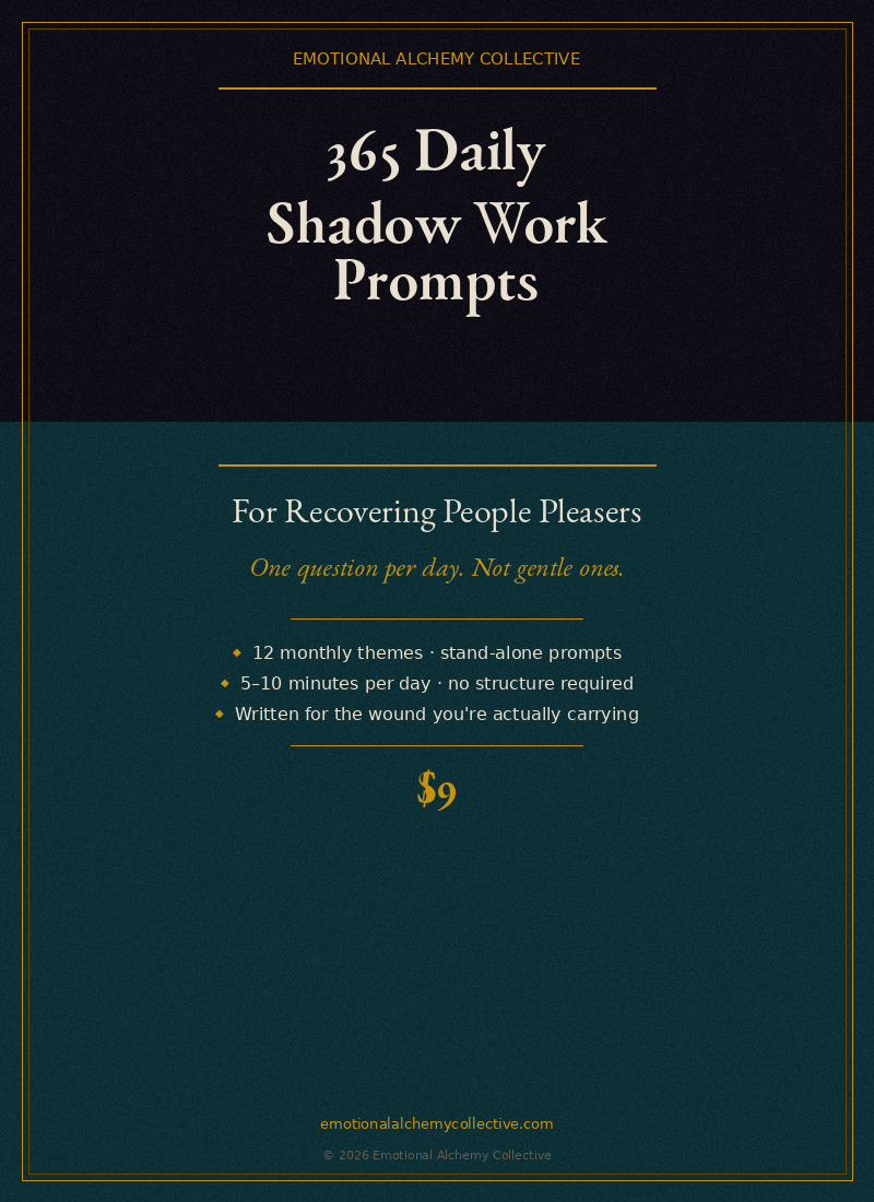 365 Daily Shadow Work Prompts for Recovering People Pleasers