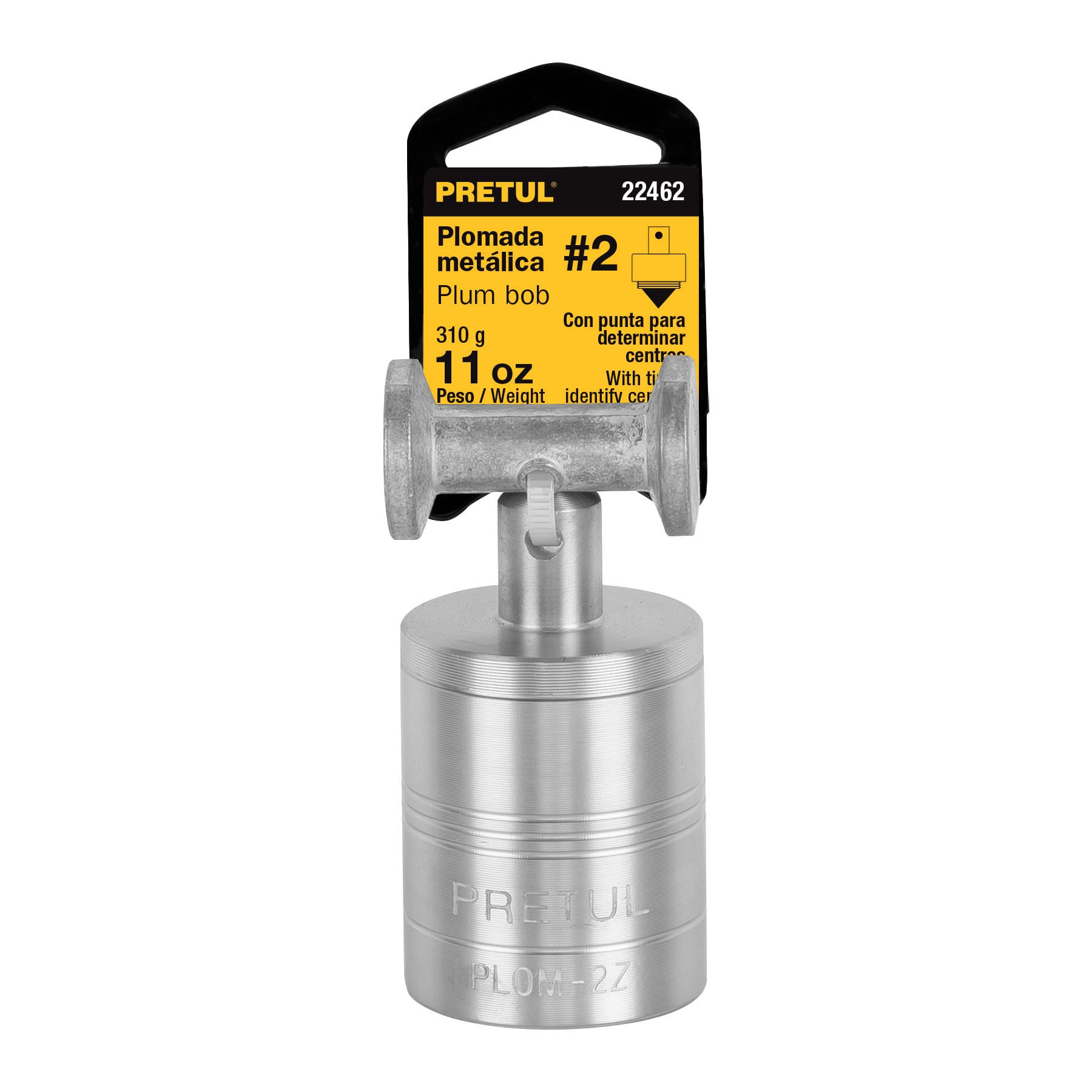Plomada metálica Pretul #2  22462