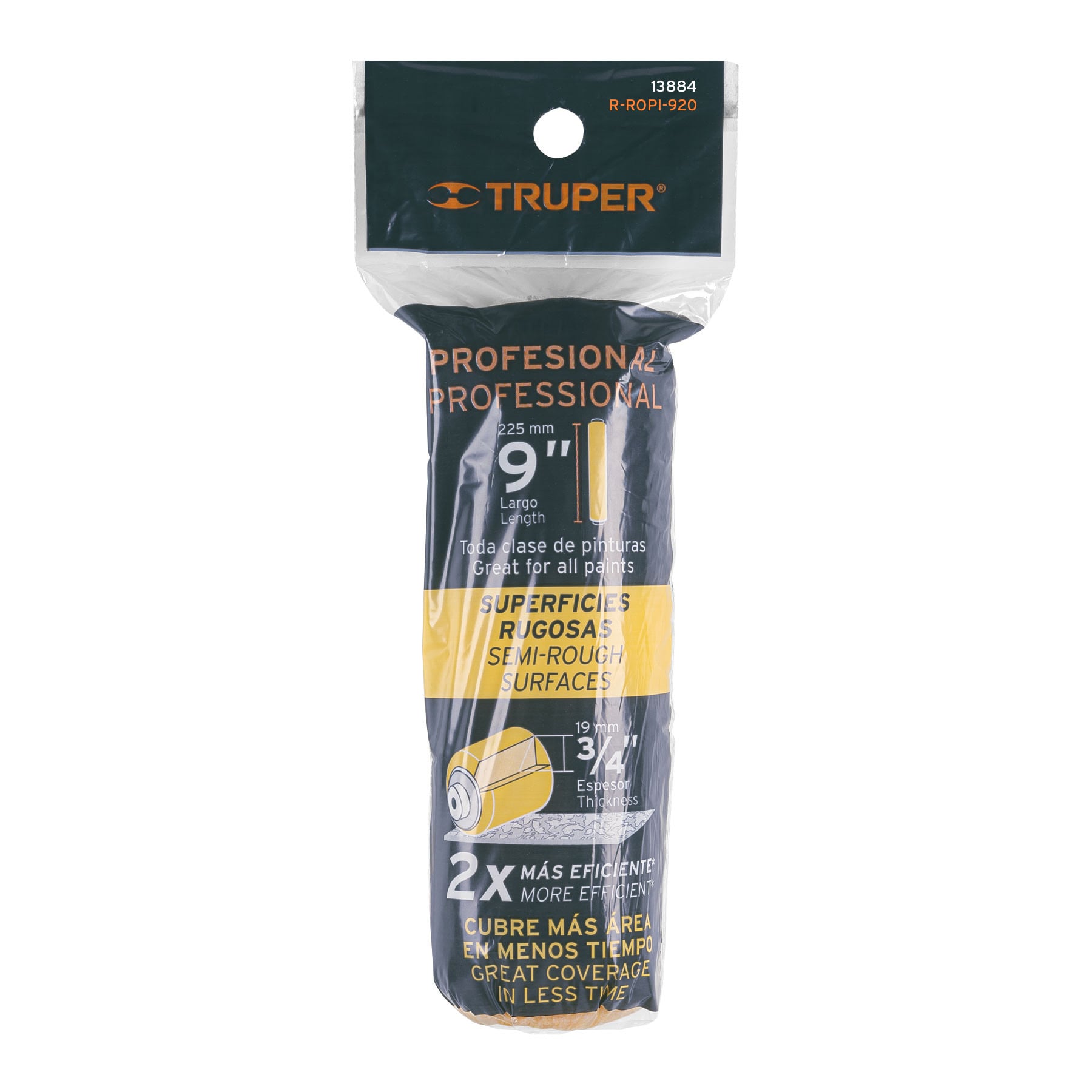 Rodillo Profesional 9'' Truper 13884