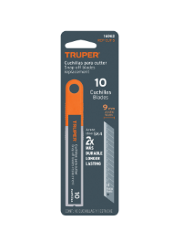 Cuchillas para cutter Truper 10 piezas 16962