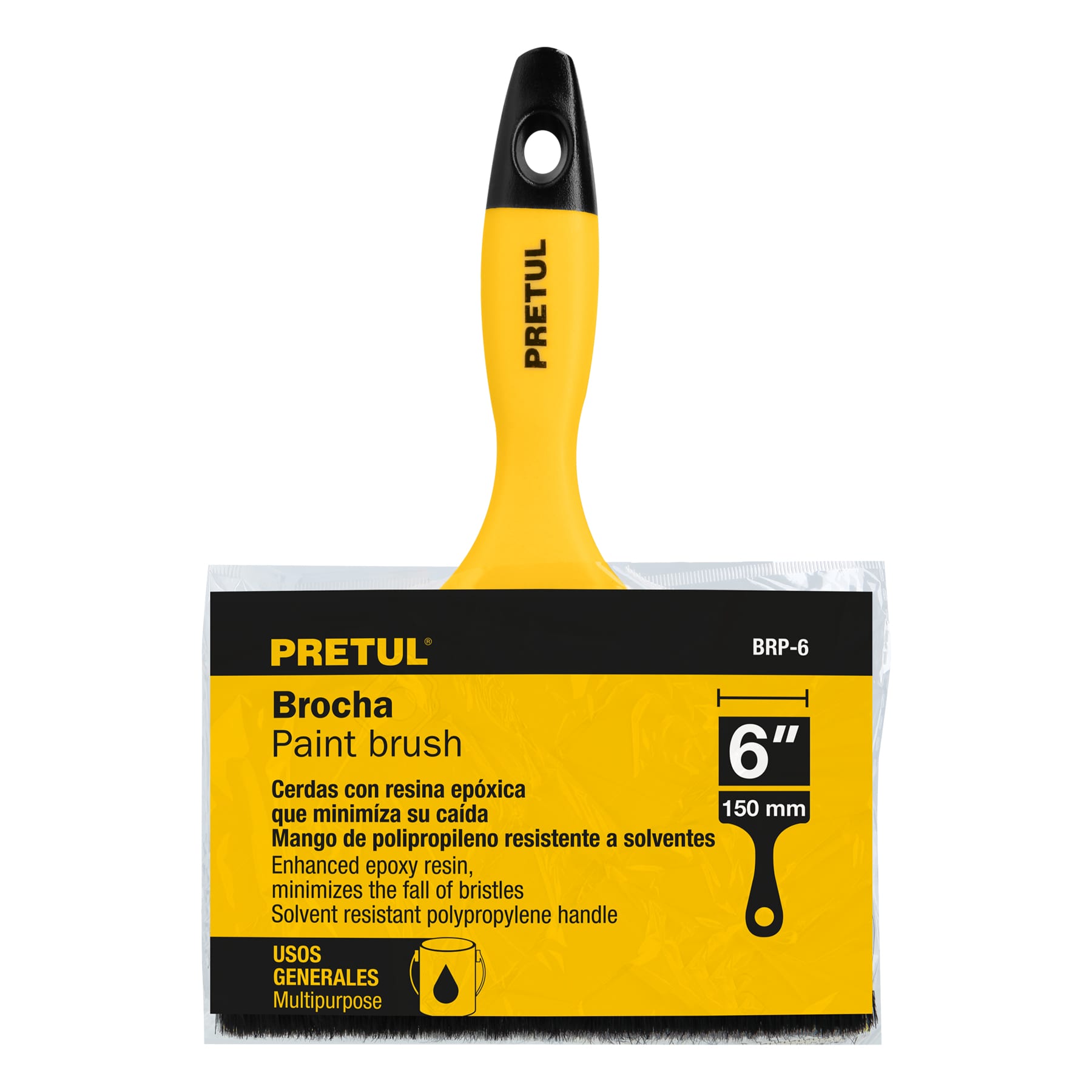 Brocha de Pintura Pretul  uso general