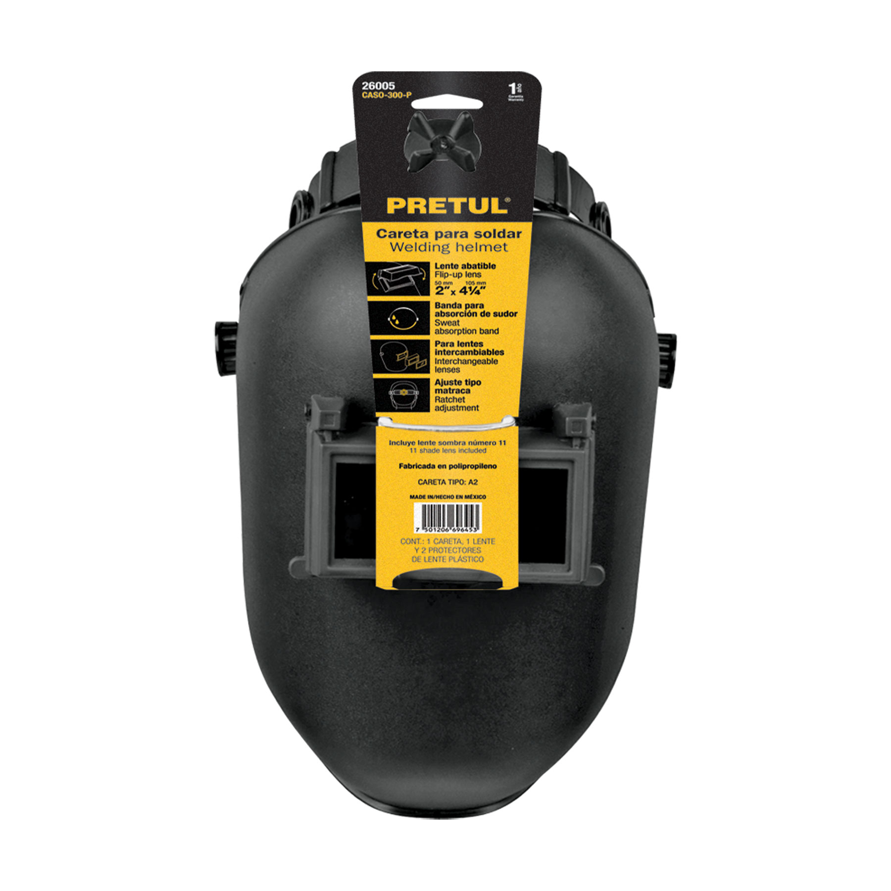 Careta para soldar PRETUL 26005