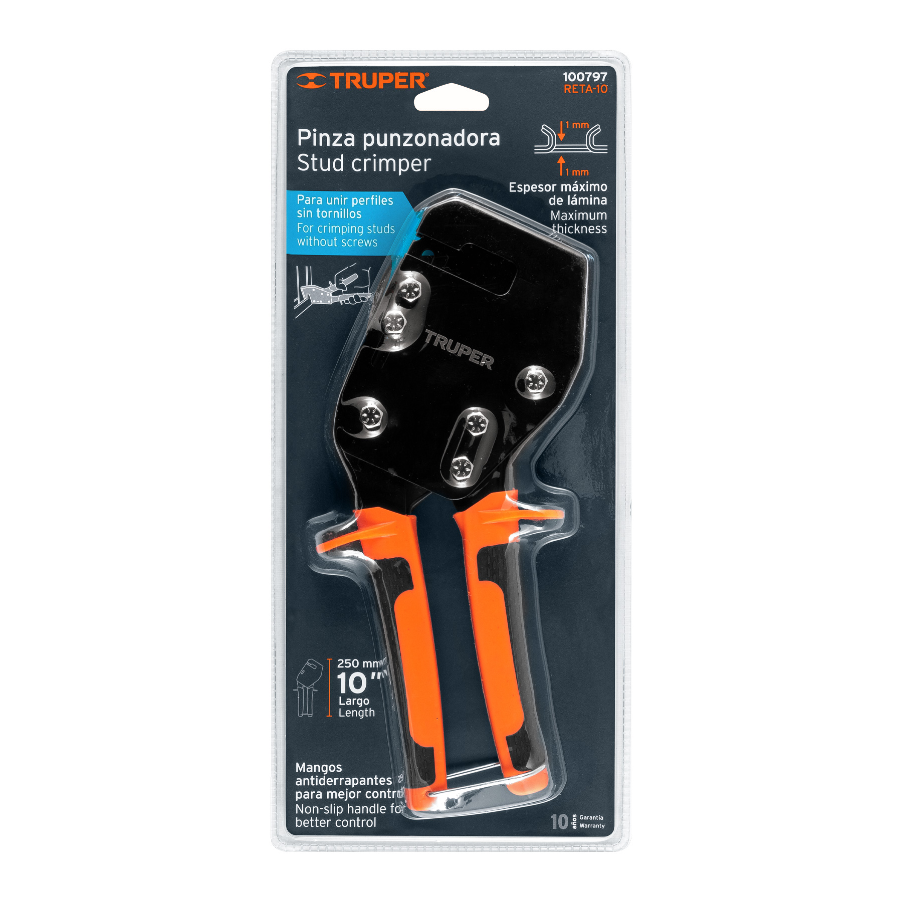 Pinza punzonadora Truper 100797