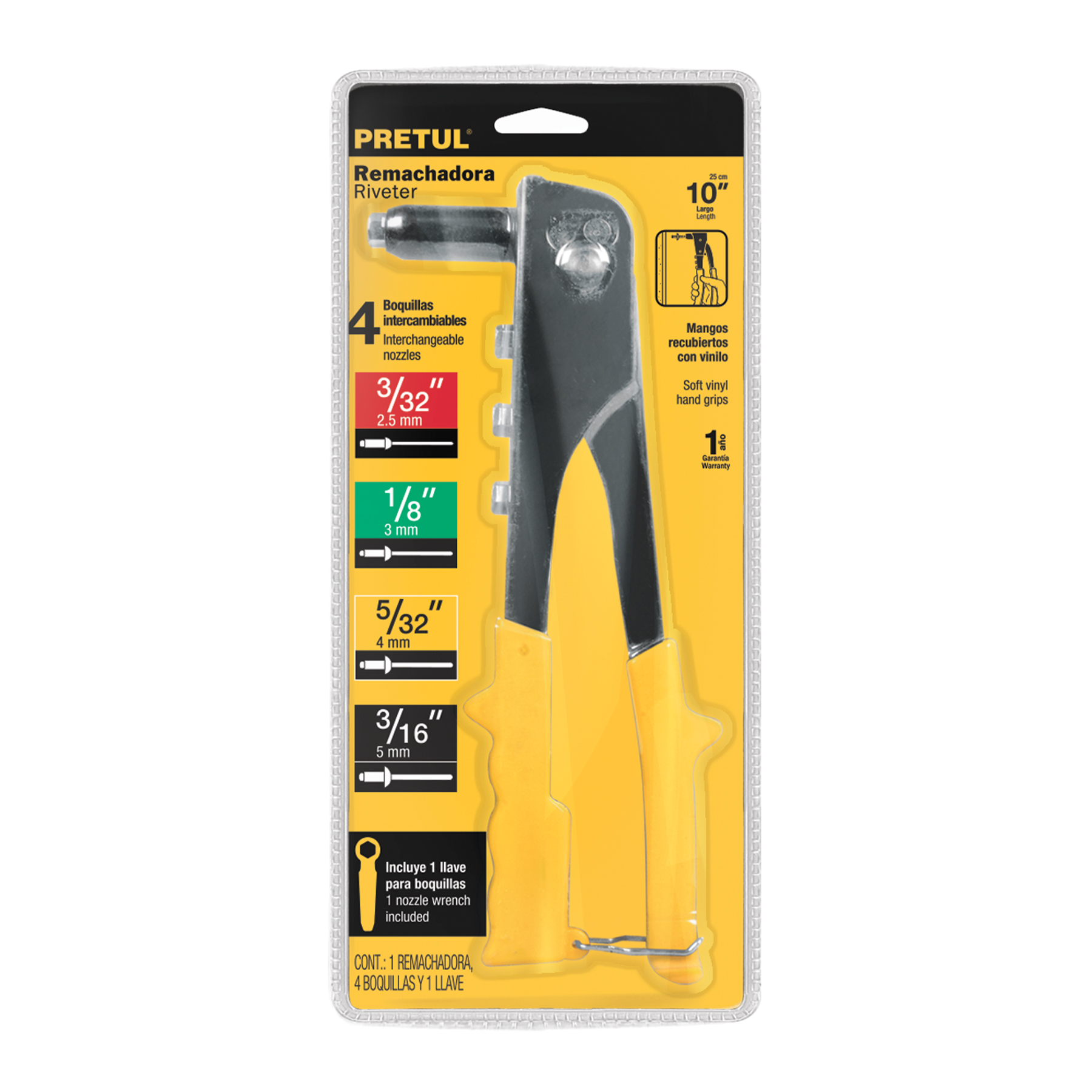 Remachadora Pretul 10" 22850