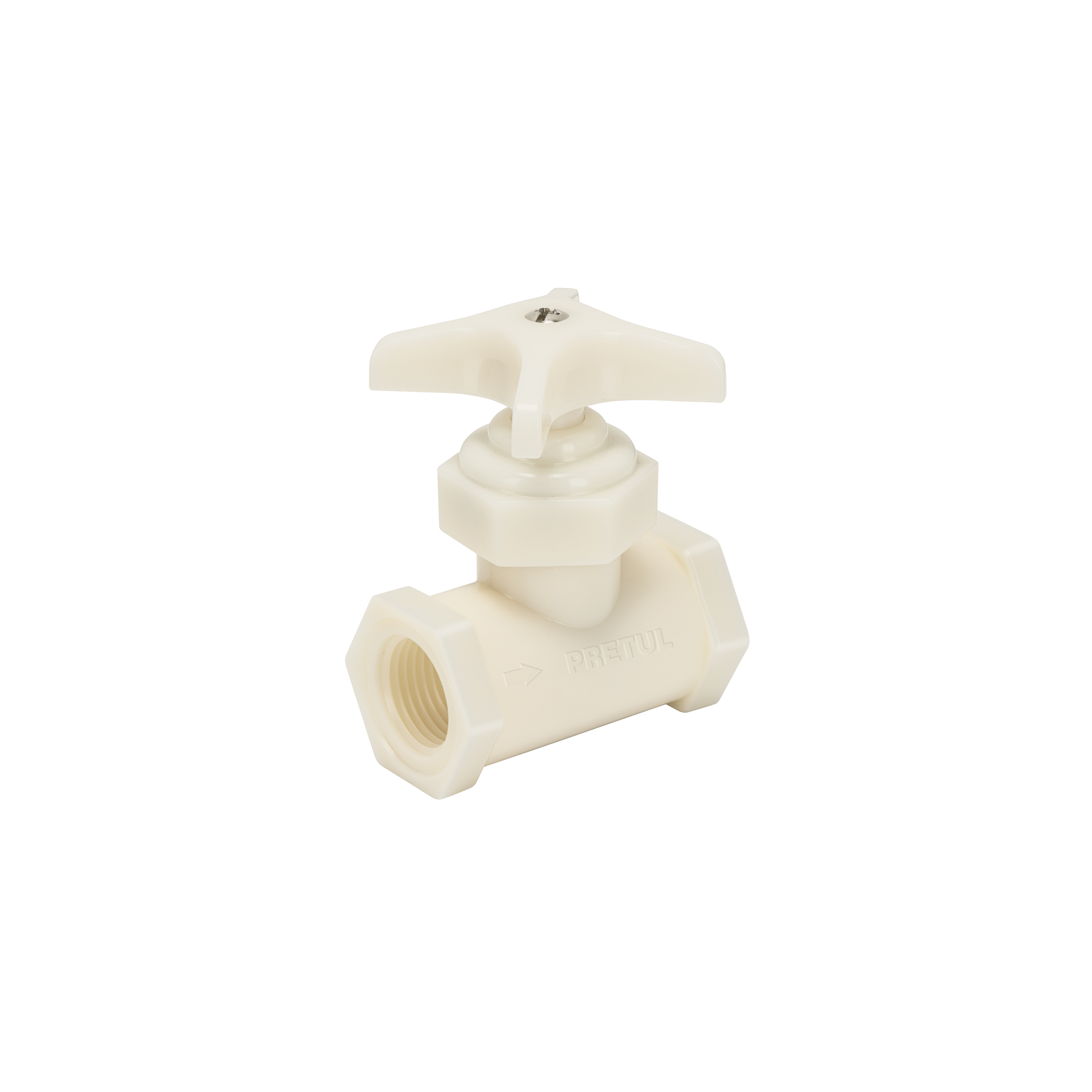 Válvula de paso PVC 20665