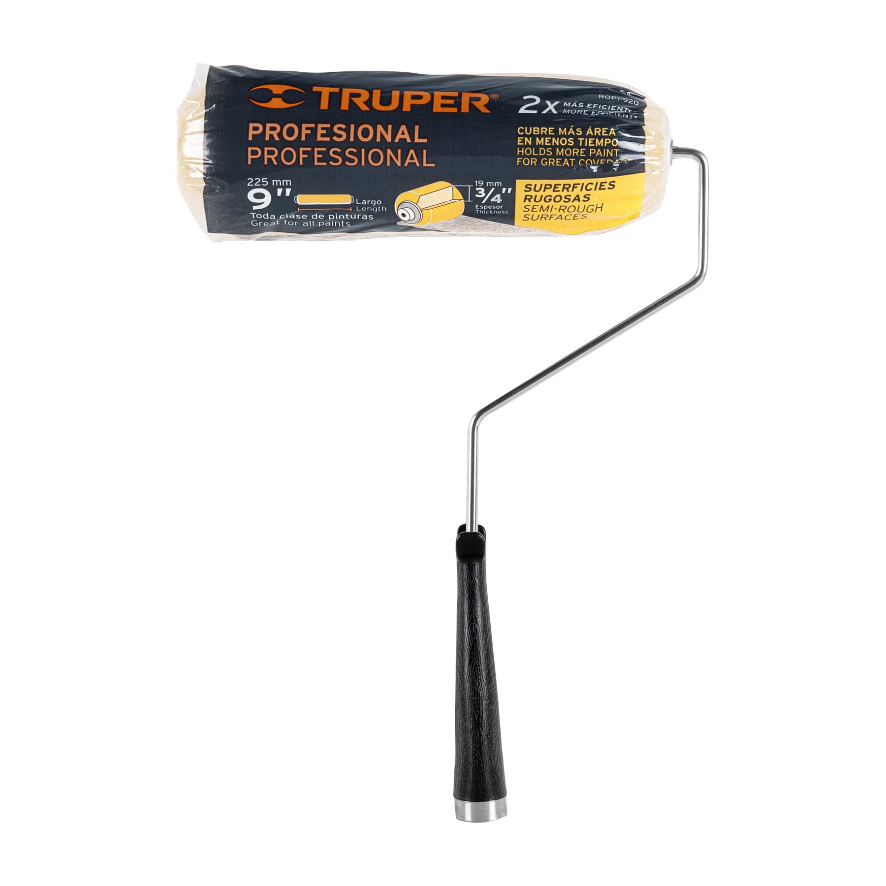 Rodillo para pintar Truper 9" profesional 13877