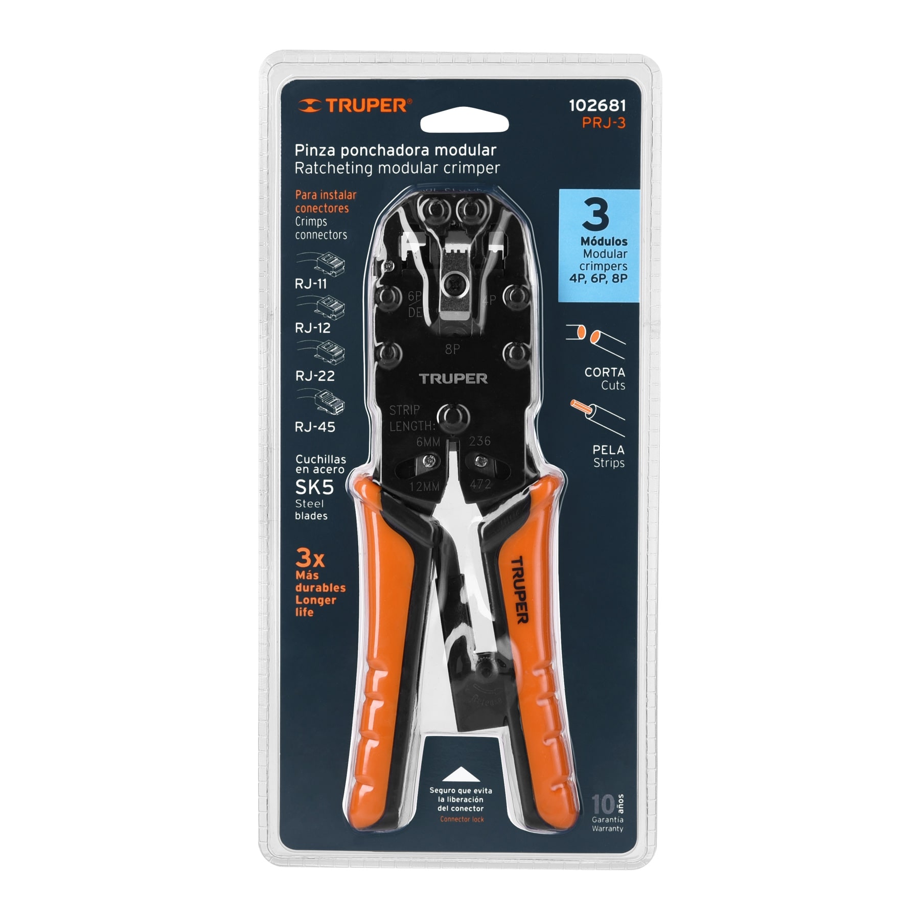 Pinza Ponchadora Modular Truper 102681