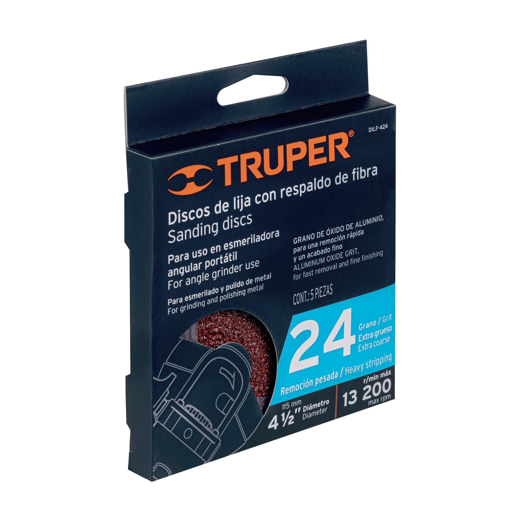 Discos de lija Truper 100124