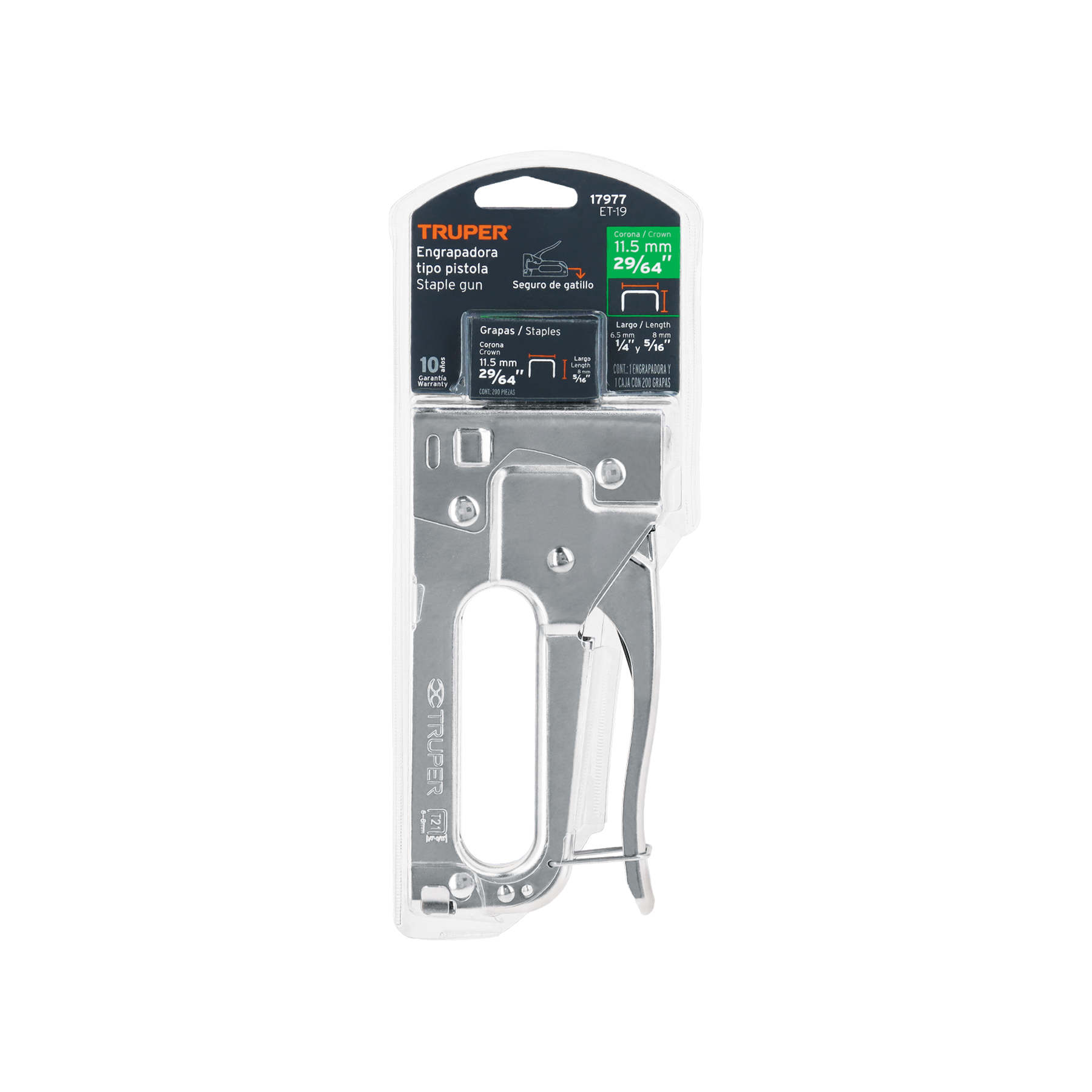 Engrapadora tipo pistola Truper  17977