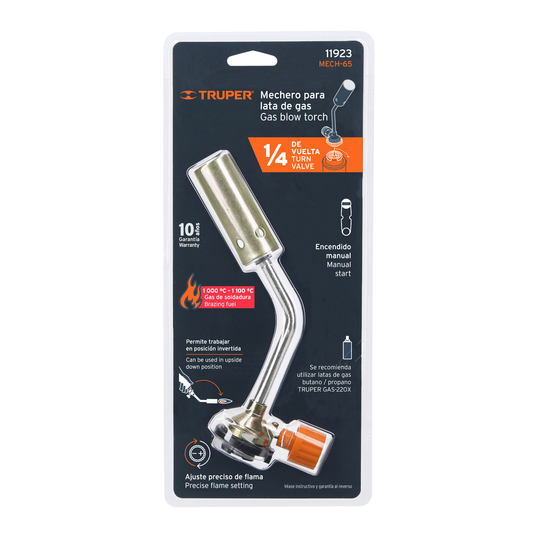 Mechero para lata de gas 11923