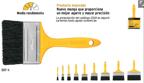 Brocha de Pintura Pretul  uso general