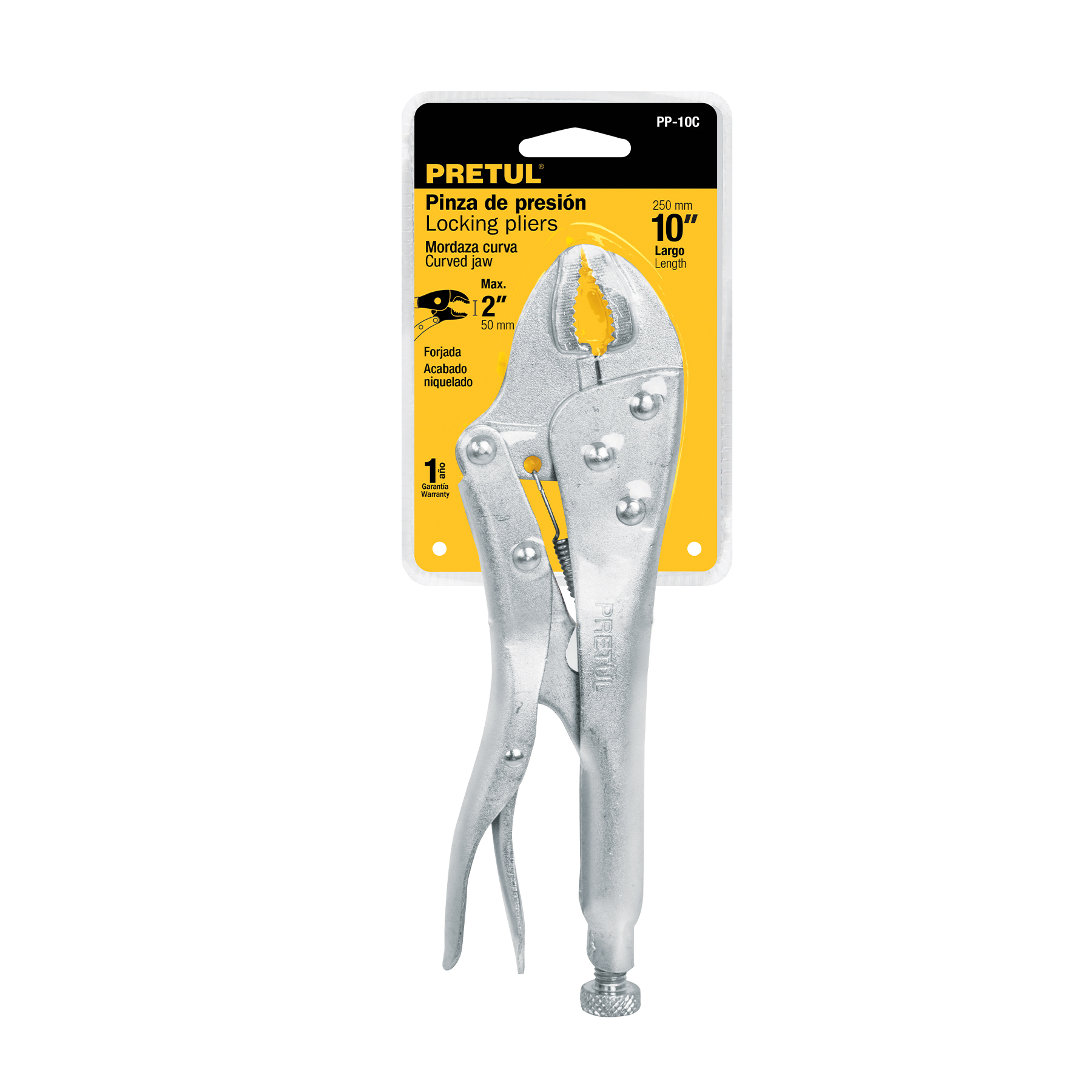 Pinza de presión 10" Pretul 22700