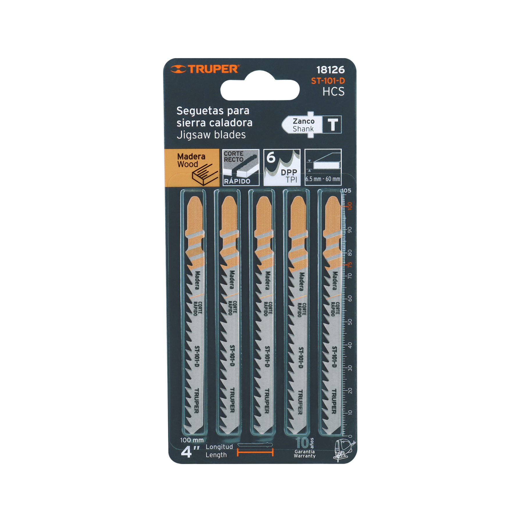 Juego de seguetas para sierra caladora 18126