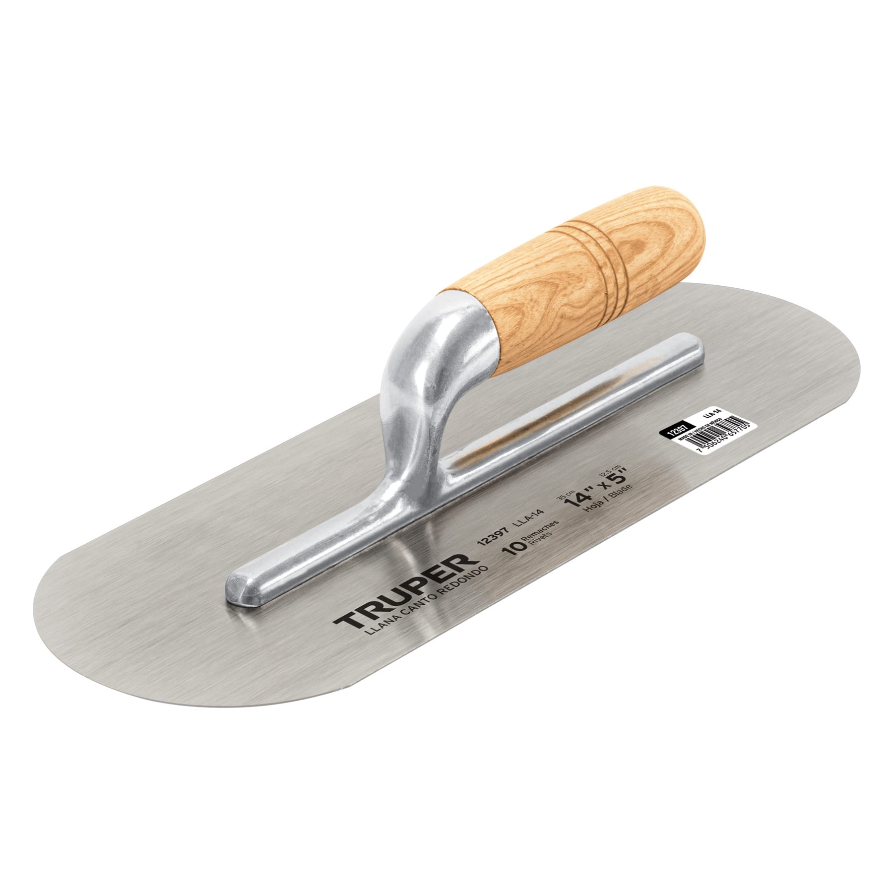 Llana de acero Truper 14x5  12397