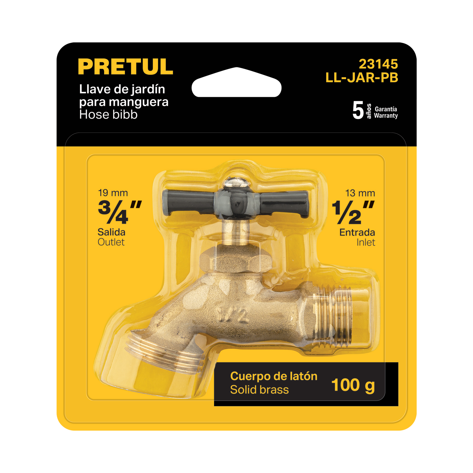 Llave de jardín para manguera 23145