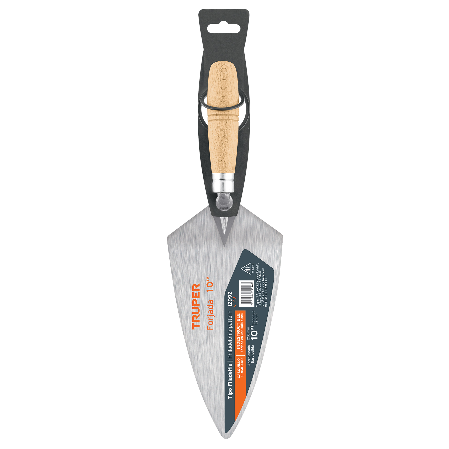 Cuchara de albañil 10" Truper 12992