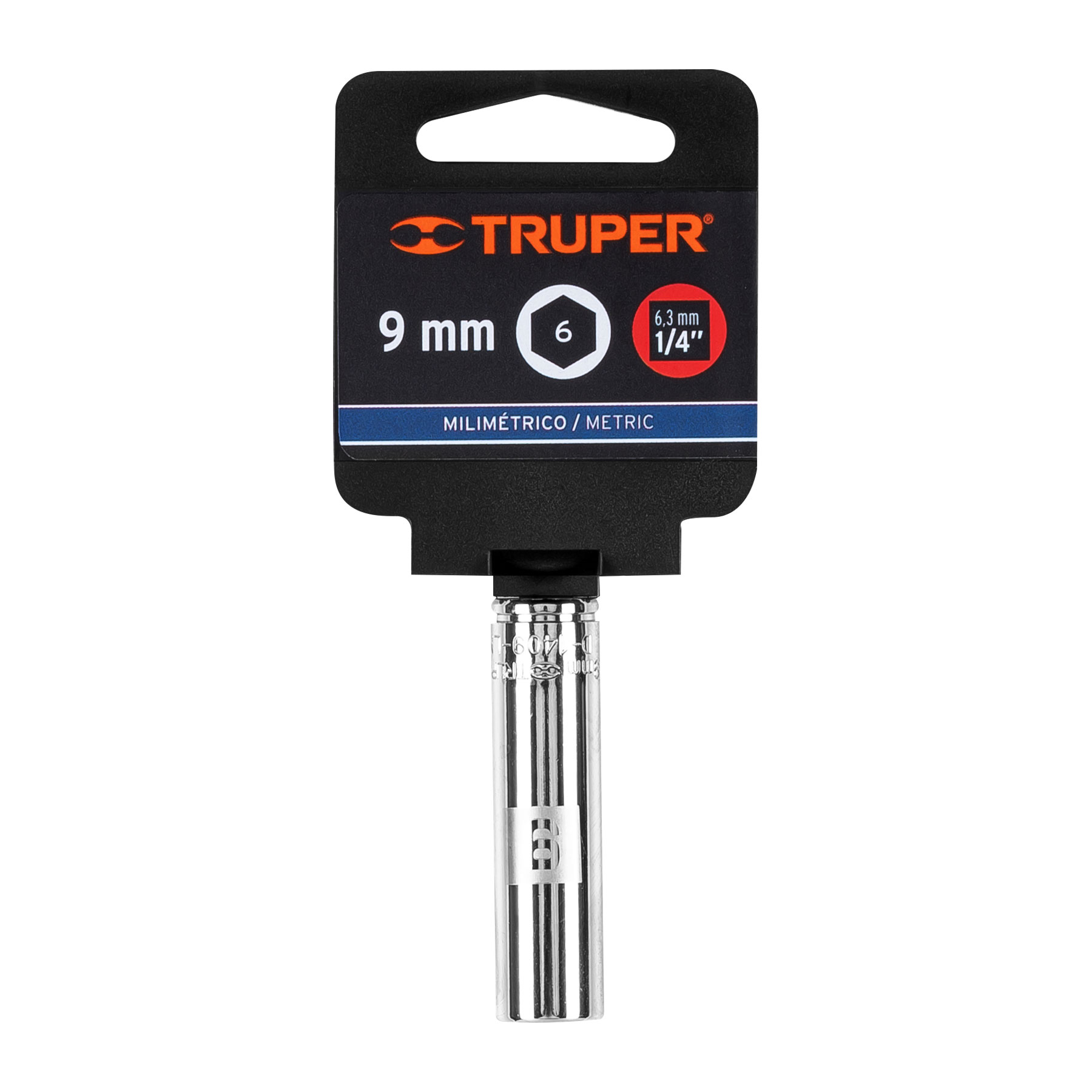 Dado Truper 9 mm 1/4"  13203