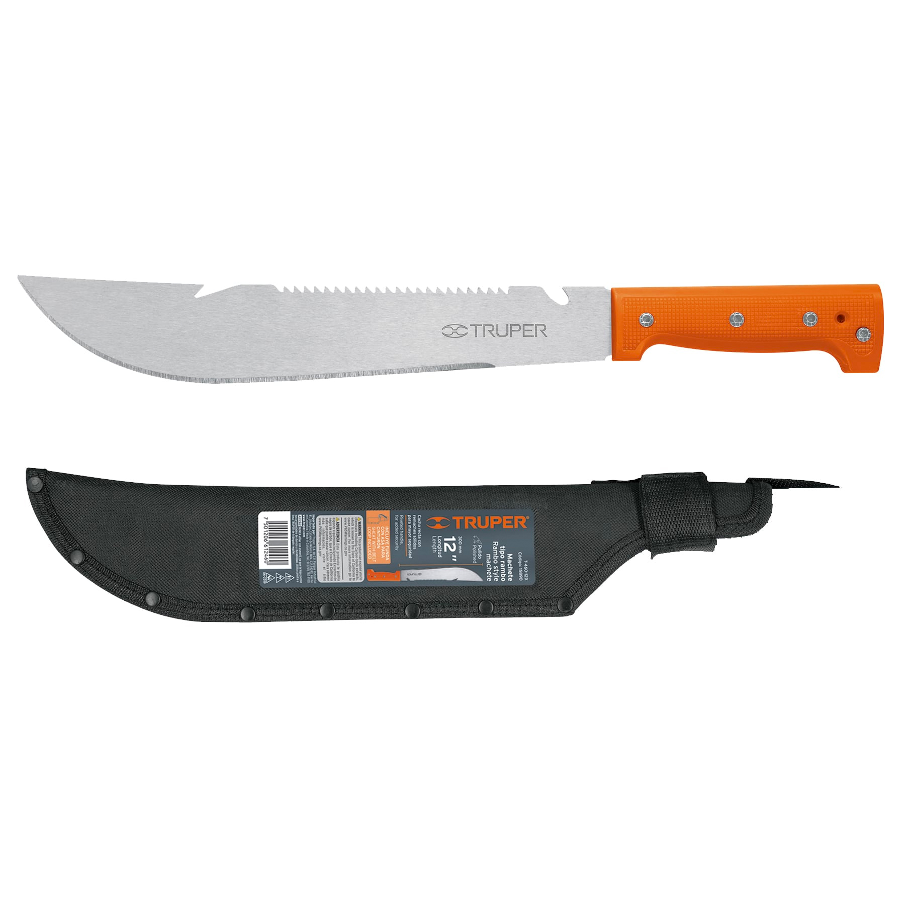 Machete Truper con Funda 12 pulg  15890