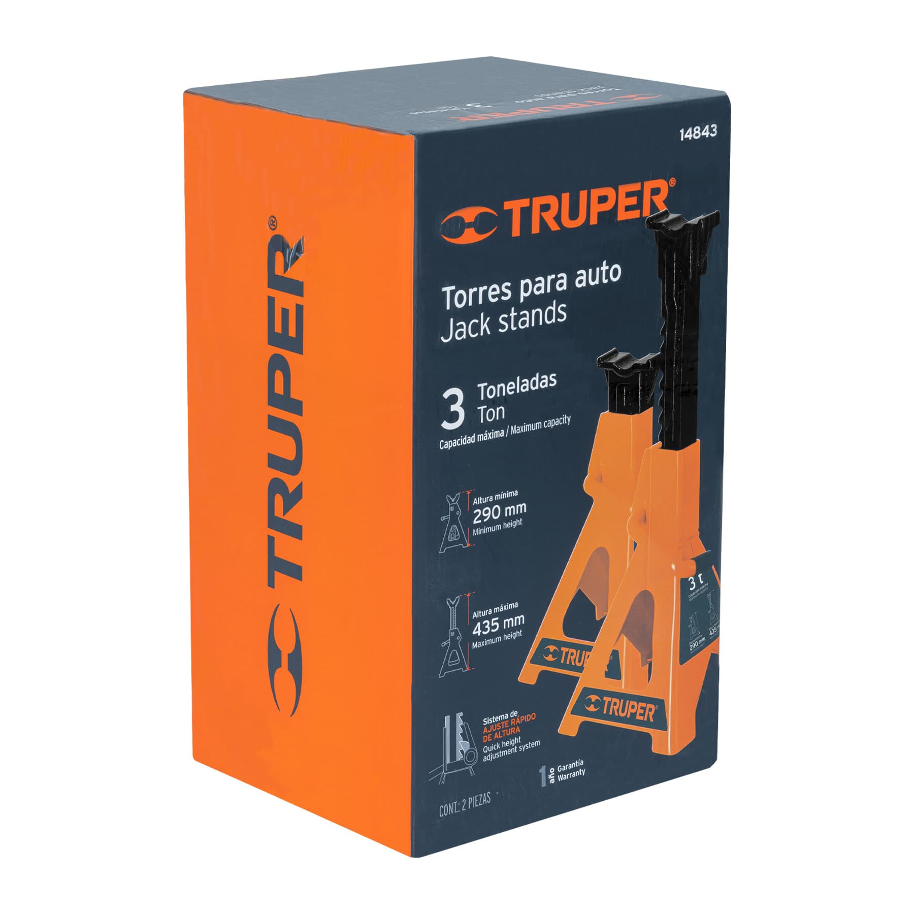 Torres para auto Truper 3 Ton  14843