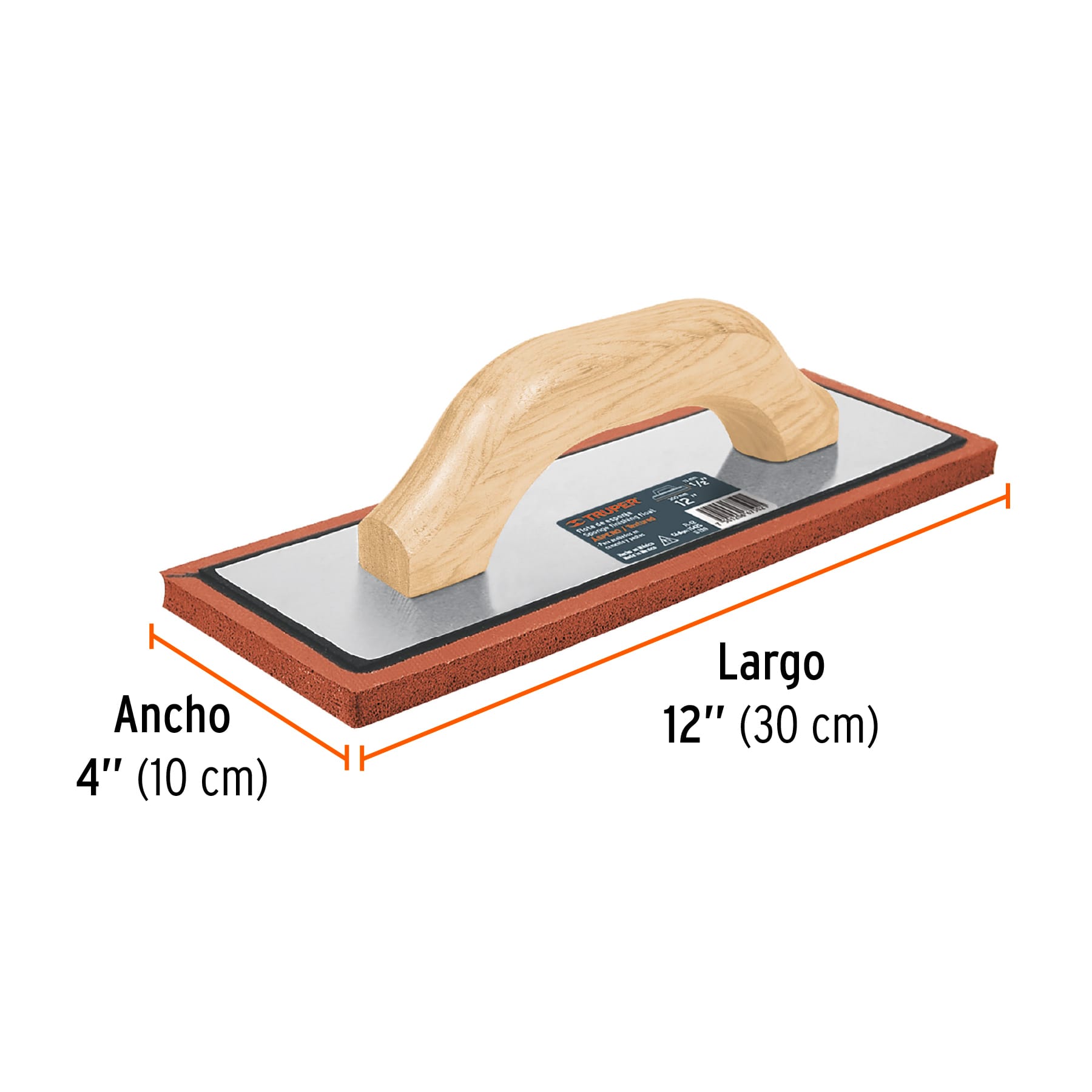 Llana de esponja 12" x 4"  15418