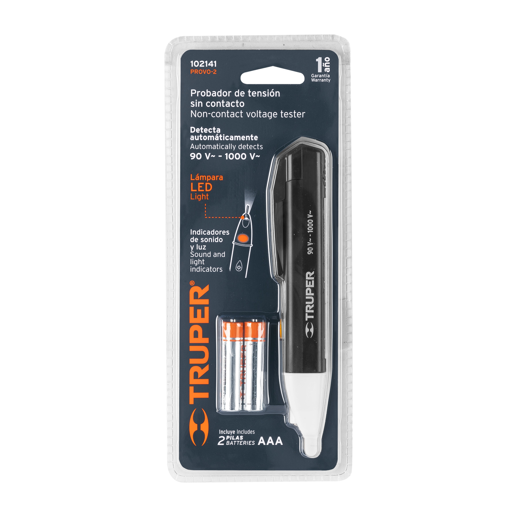 Probador de tensión sin contacto Truper 102141