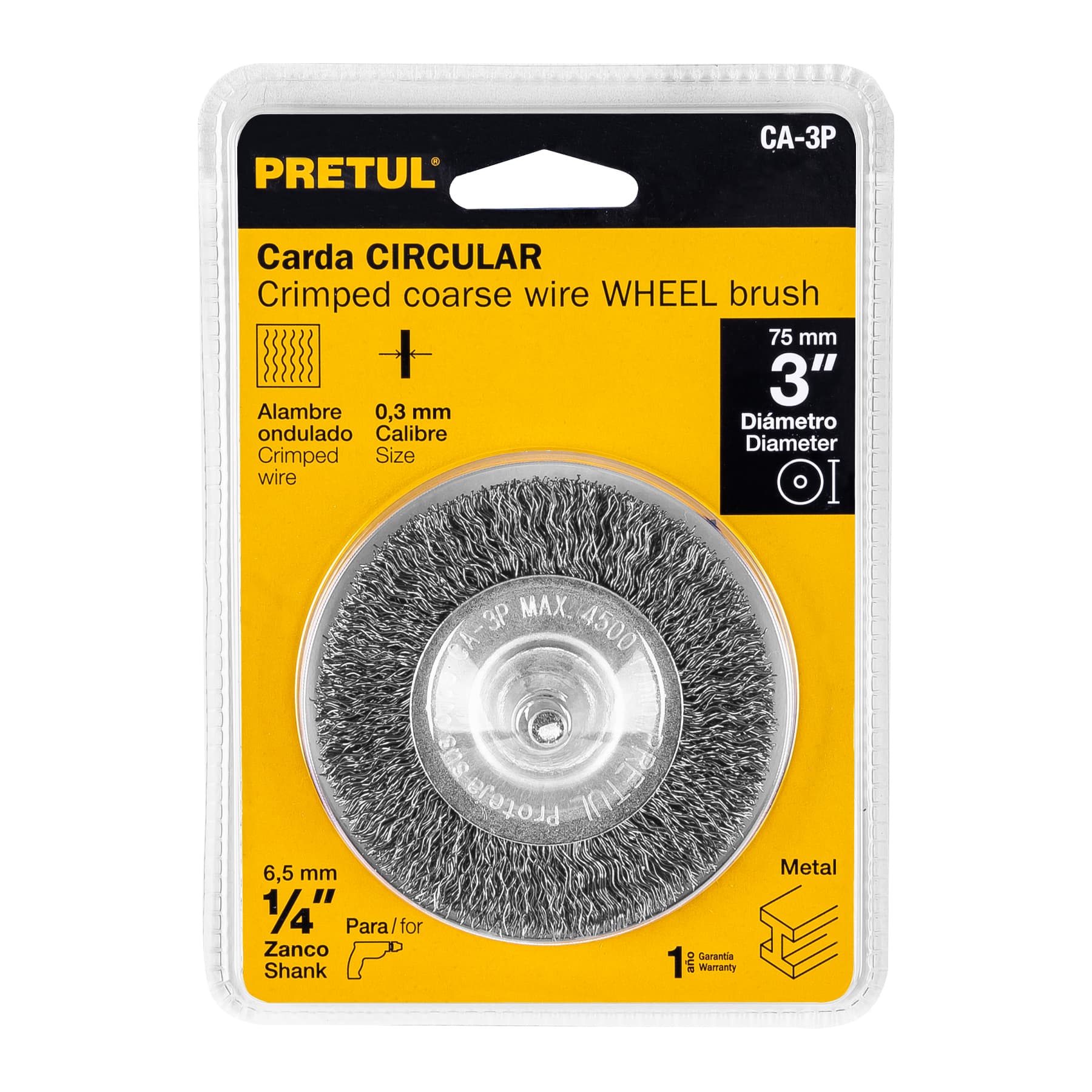 Carda Circular 75 mm Pretul 21003