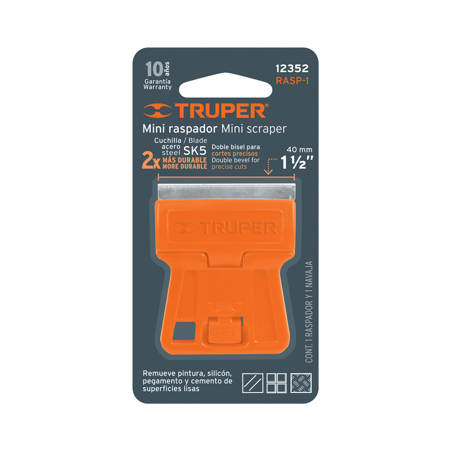 Mini raspador TRUPER 12352