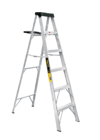 Escalera de aluminio 5 peldaños 20688