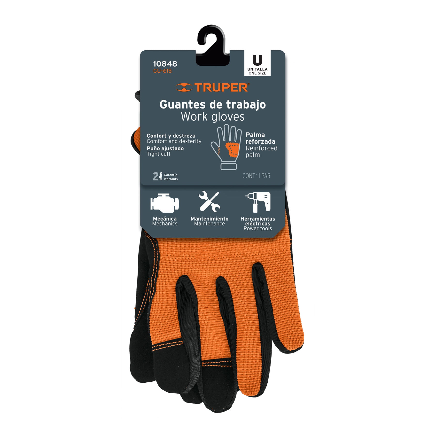 Guantes de trabajo Truper 10848