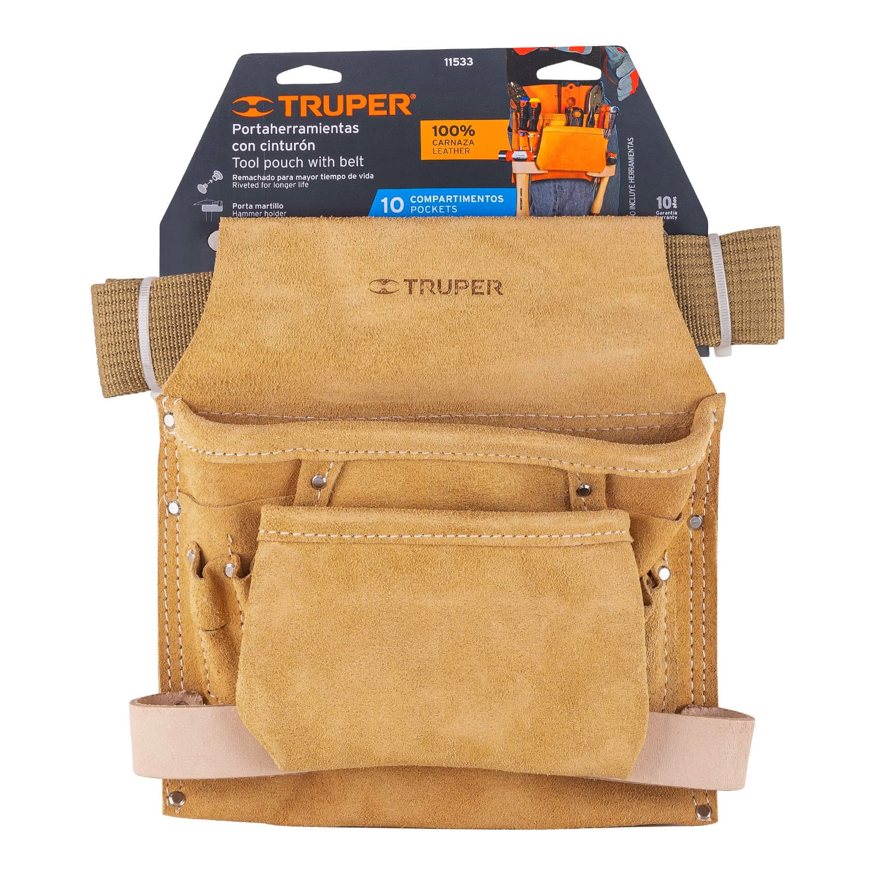 Portaherramientas con cinturón Truper  11533