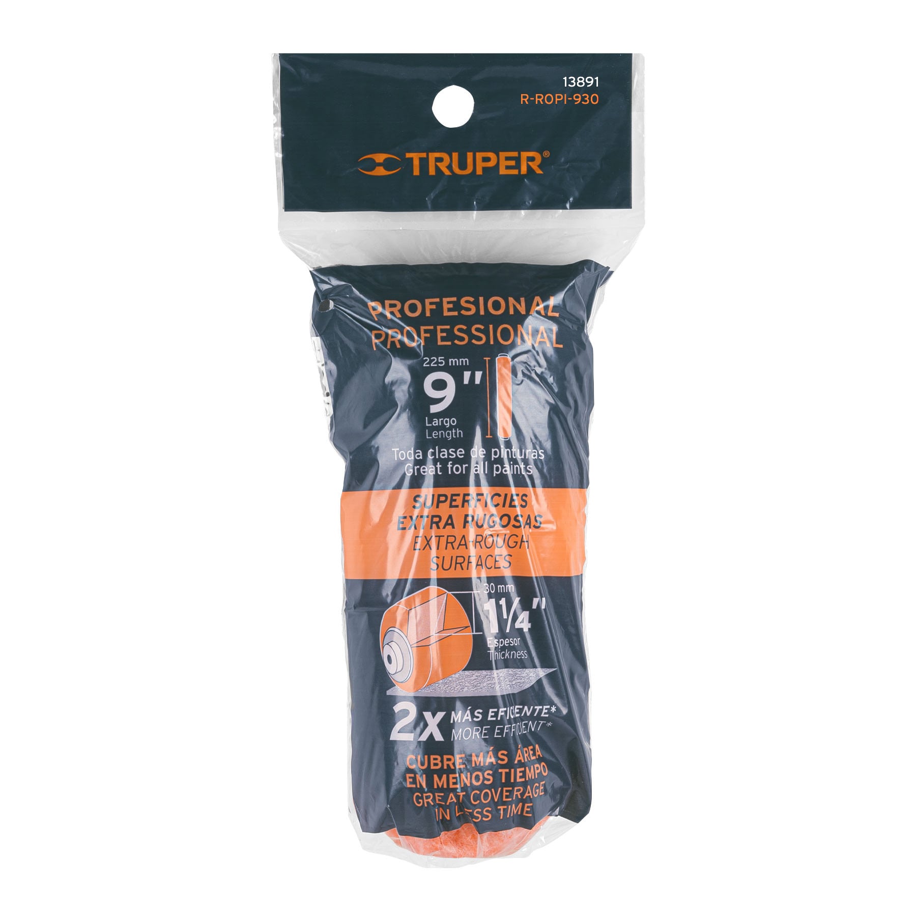 Rodillo profesional de 9” Truper  13891