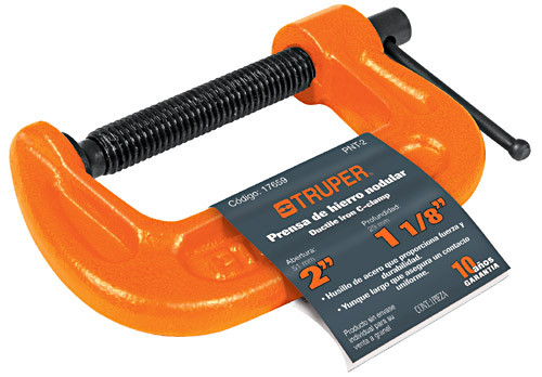 Prensa de hierro modular 2" Truper 17659