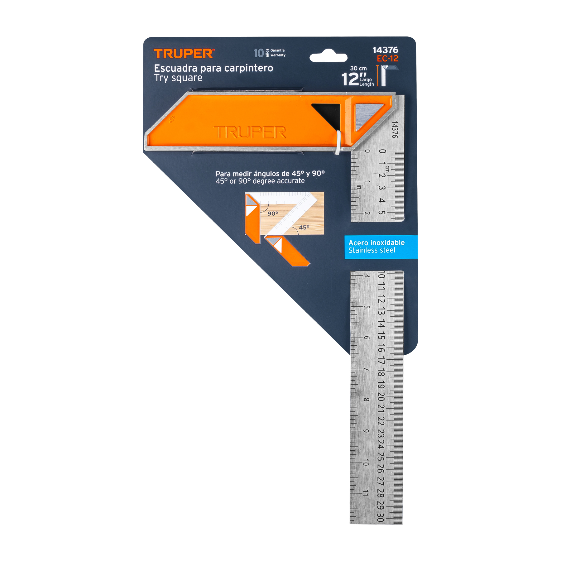 Escuadra para Carpintero Truper 12”  14376