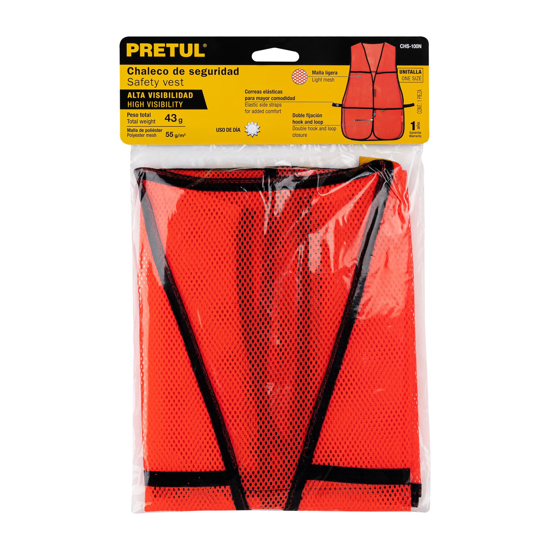 Chaleco de seguridad PRETUL 21023