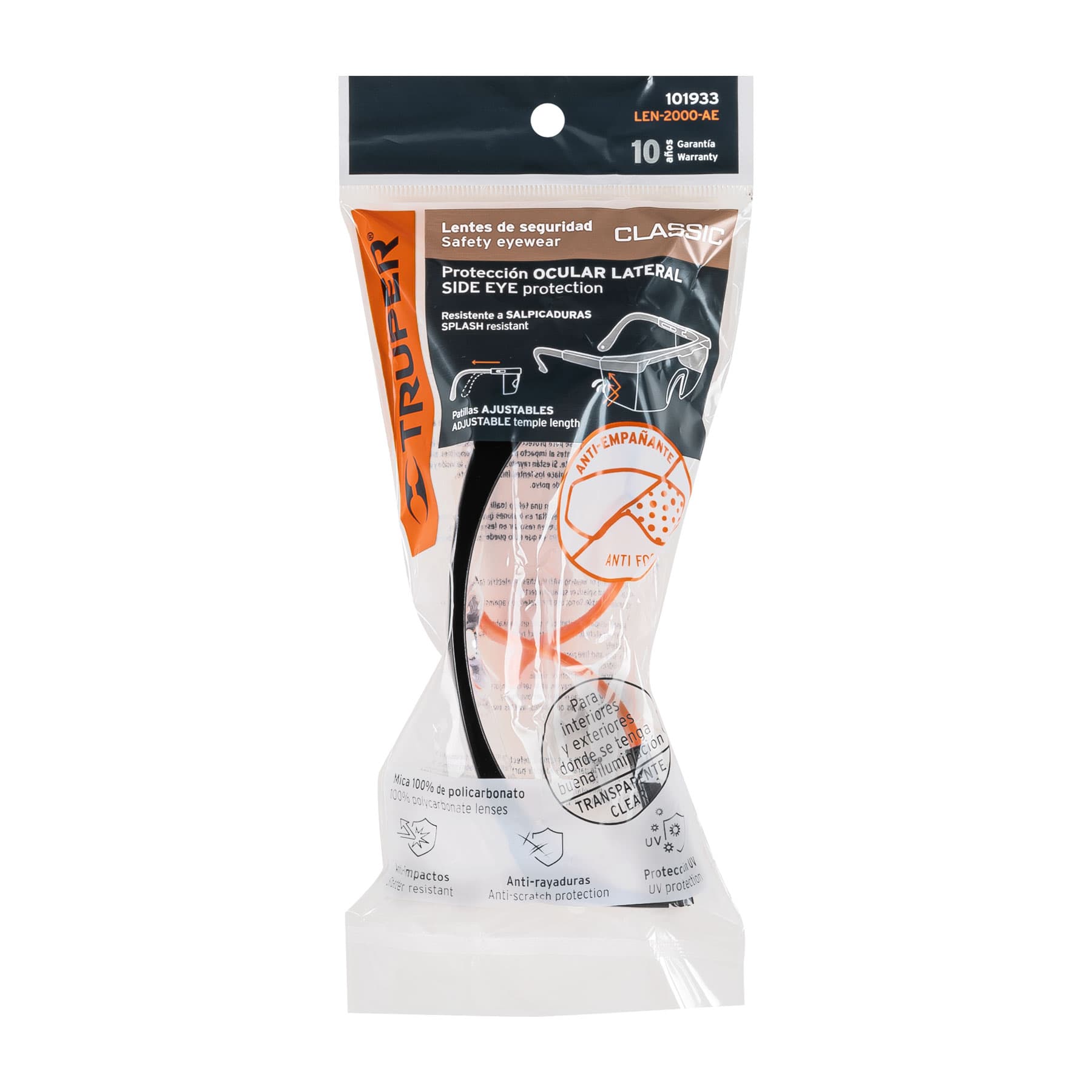 Lentes de seguridad Truper 101933