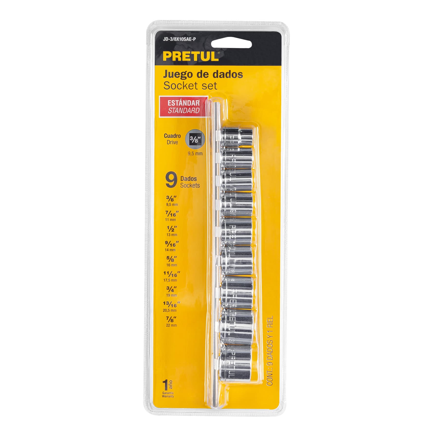 Juego de dados Pretul 21185