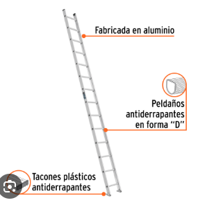 Escalera de aluminio 14 peldaños 103727