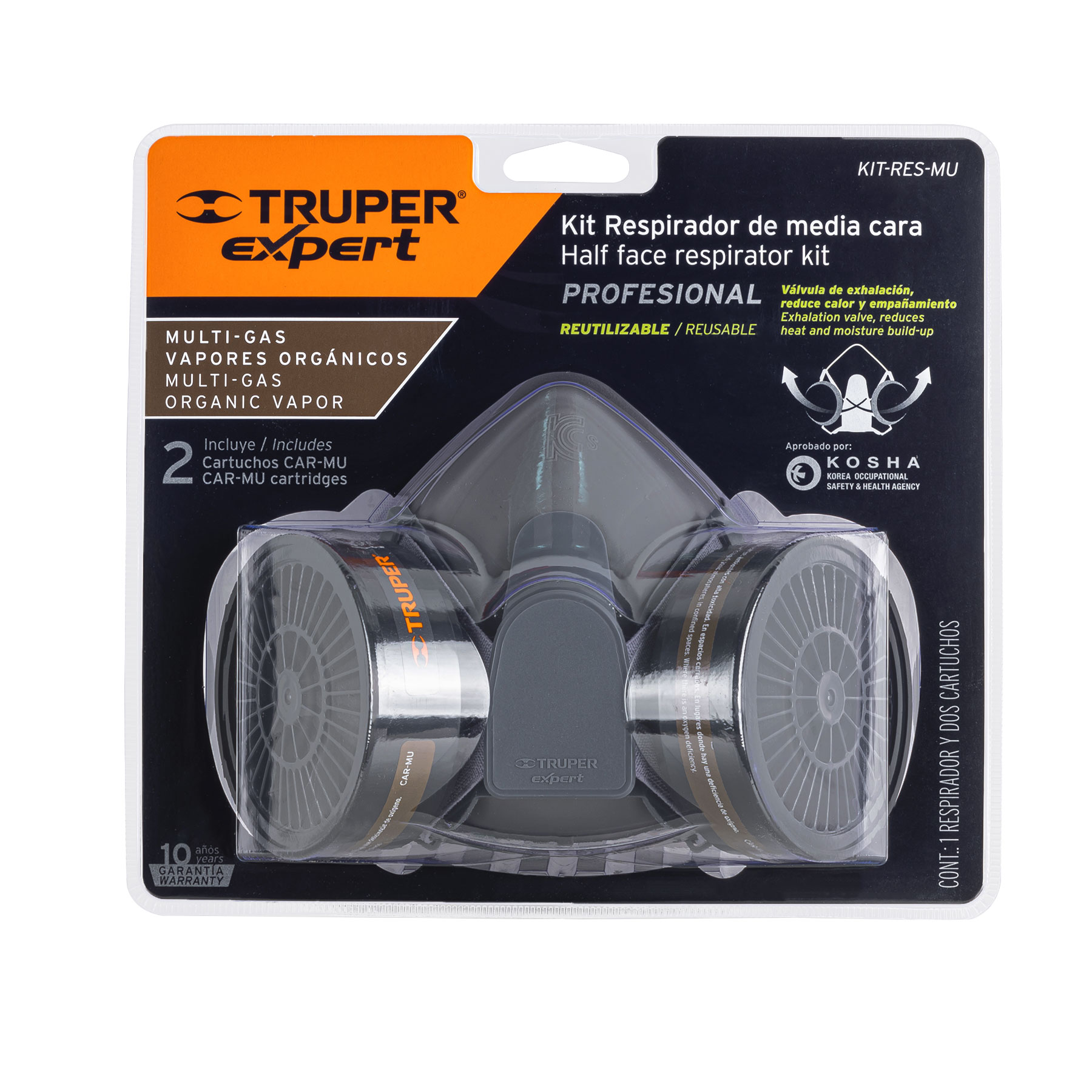 Kit Respirador de Media Cara 13730