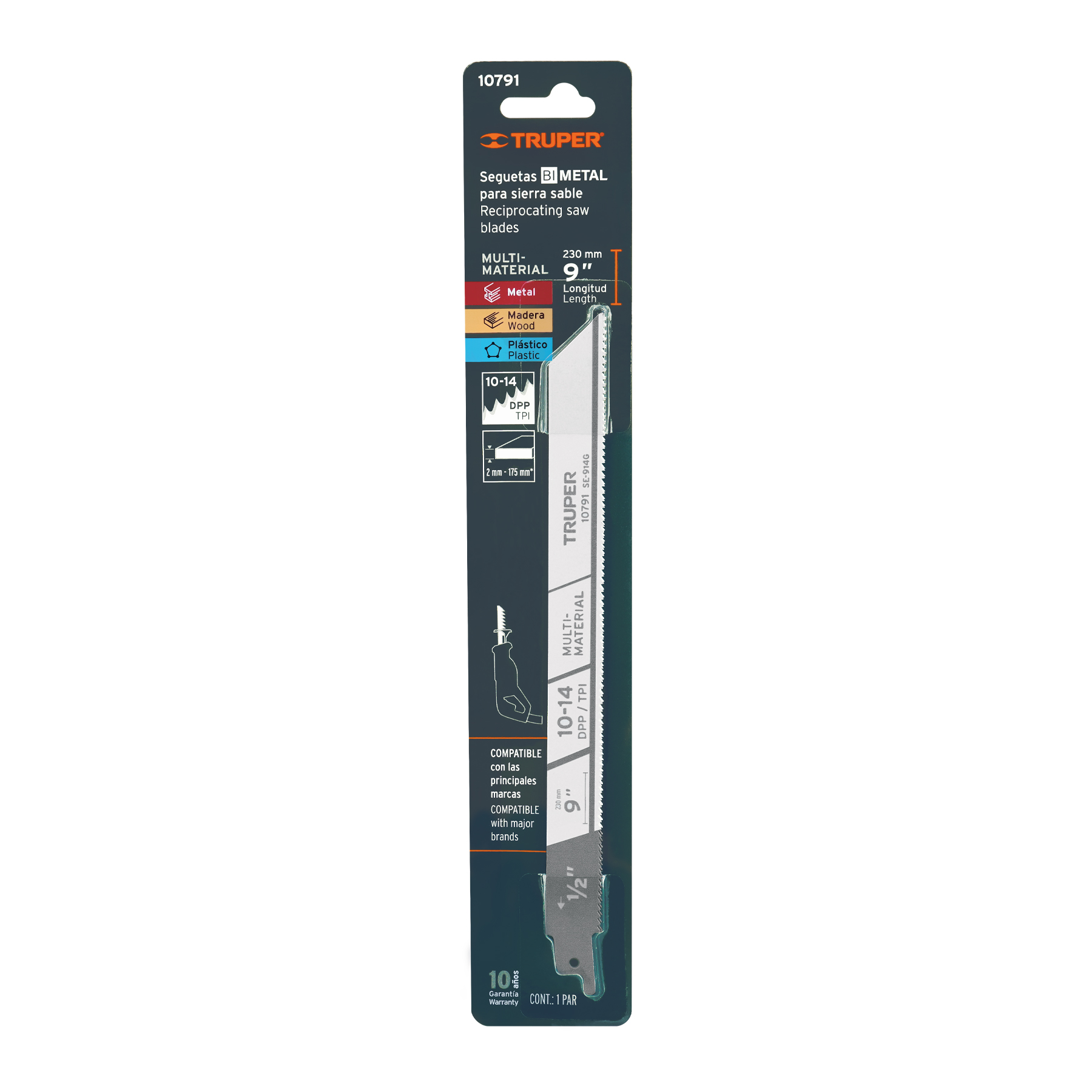 Sierra sable para metal 10791